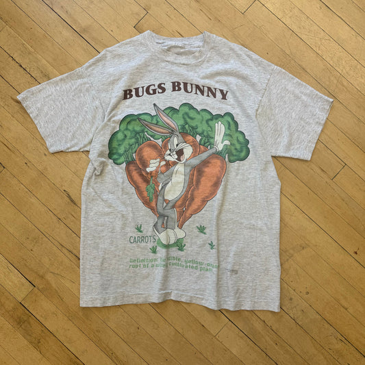 Vintage Bugs Bunny Carrot T-shirt Sz L