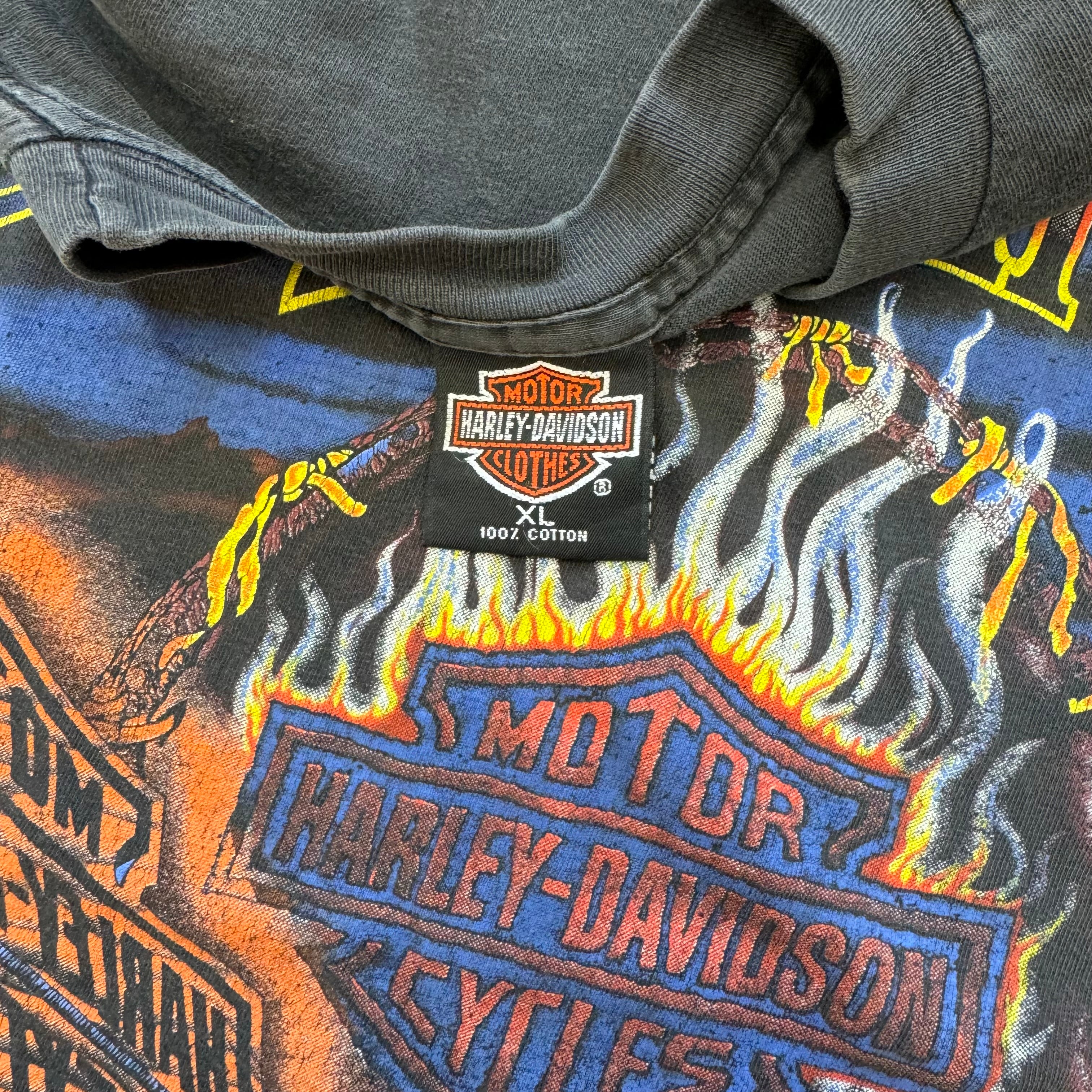 Vintage Harley Davidson One Brand For Life T-shirt Sz XL