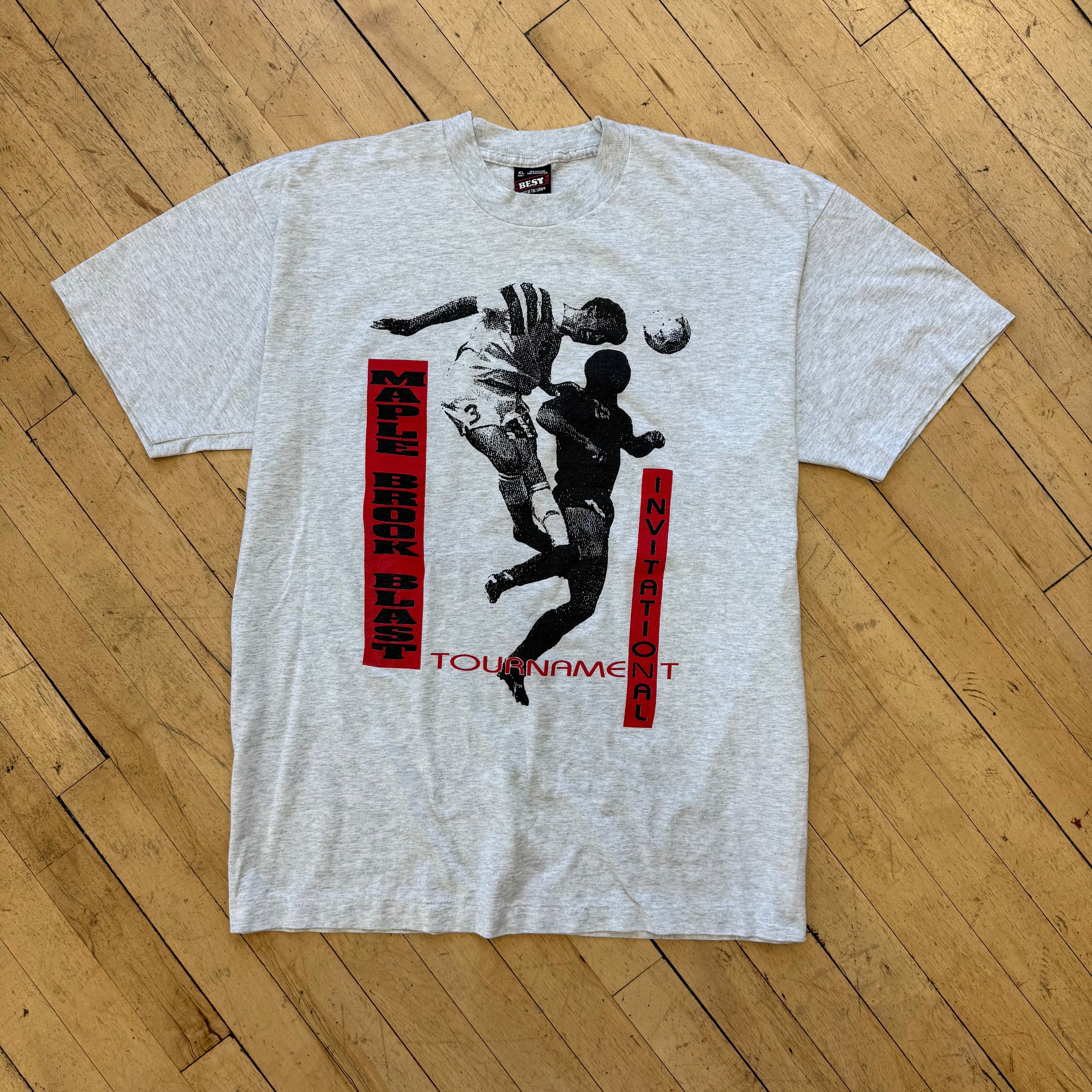 Vintage Maple Rock Soccer Tournament T-shirt Sz XL