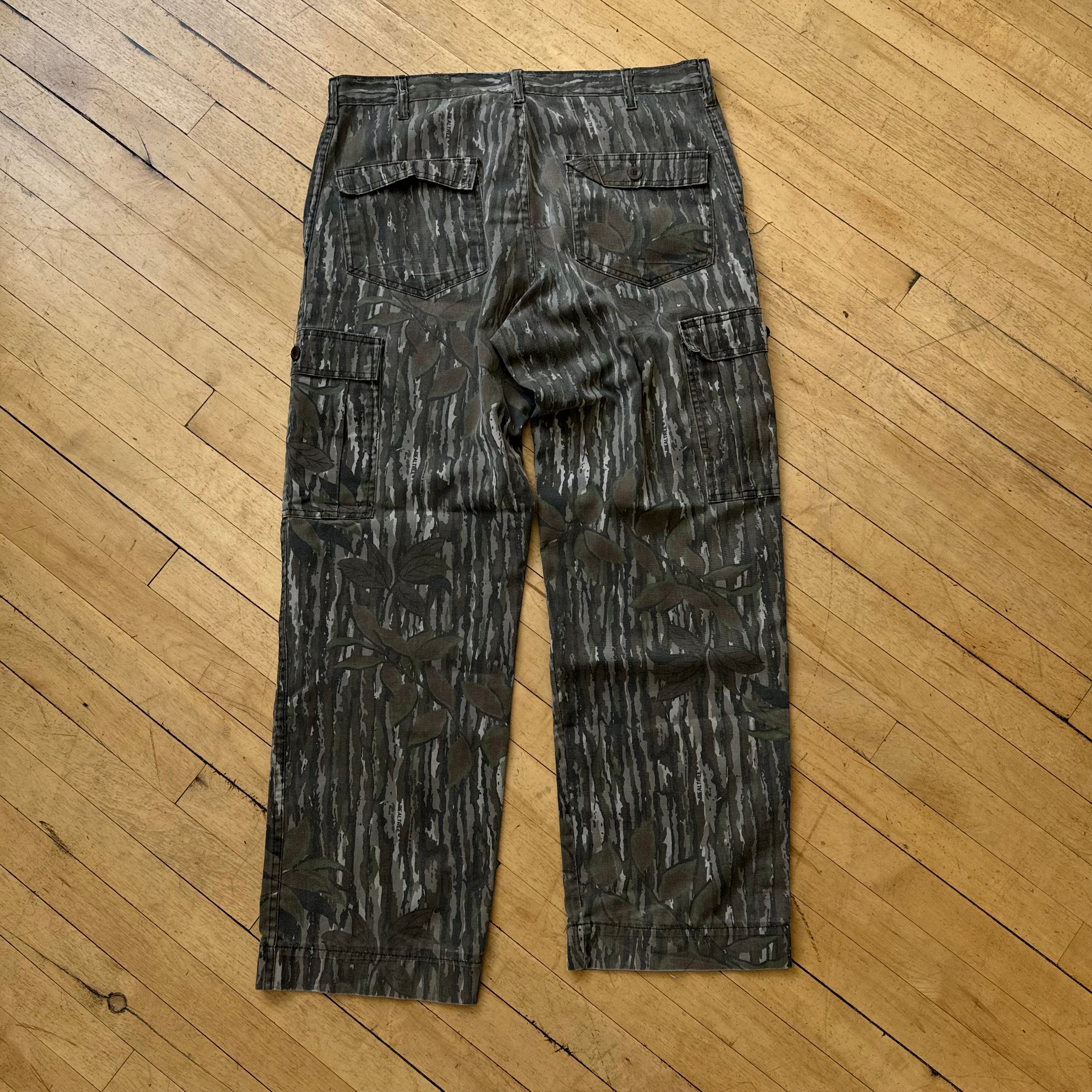 Vintage Jungle Camo Cargo Pants Sz 38
