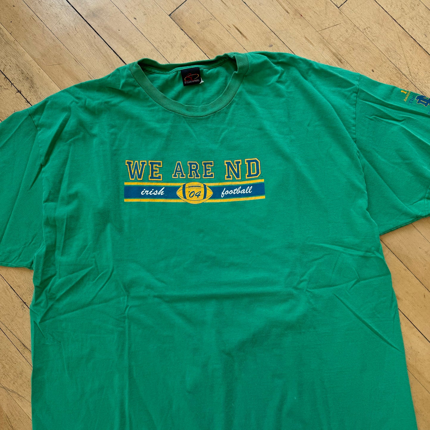 Vintage We Are Notre Dame T-shirt Sz XL