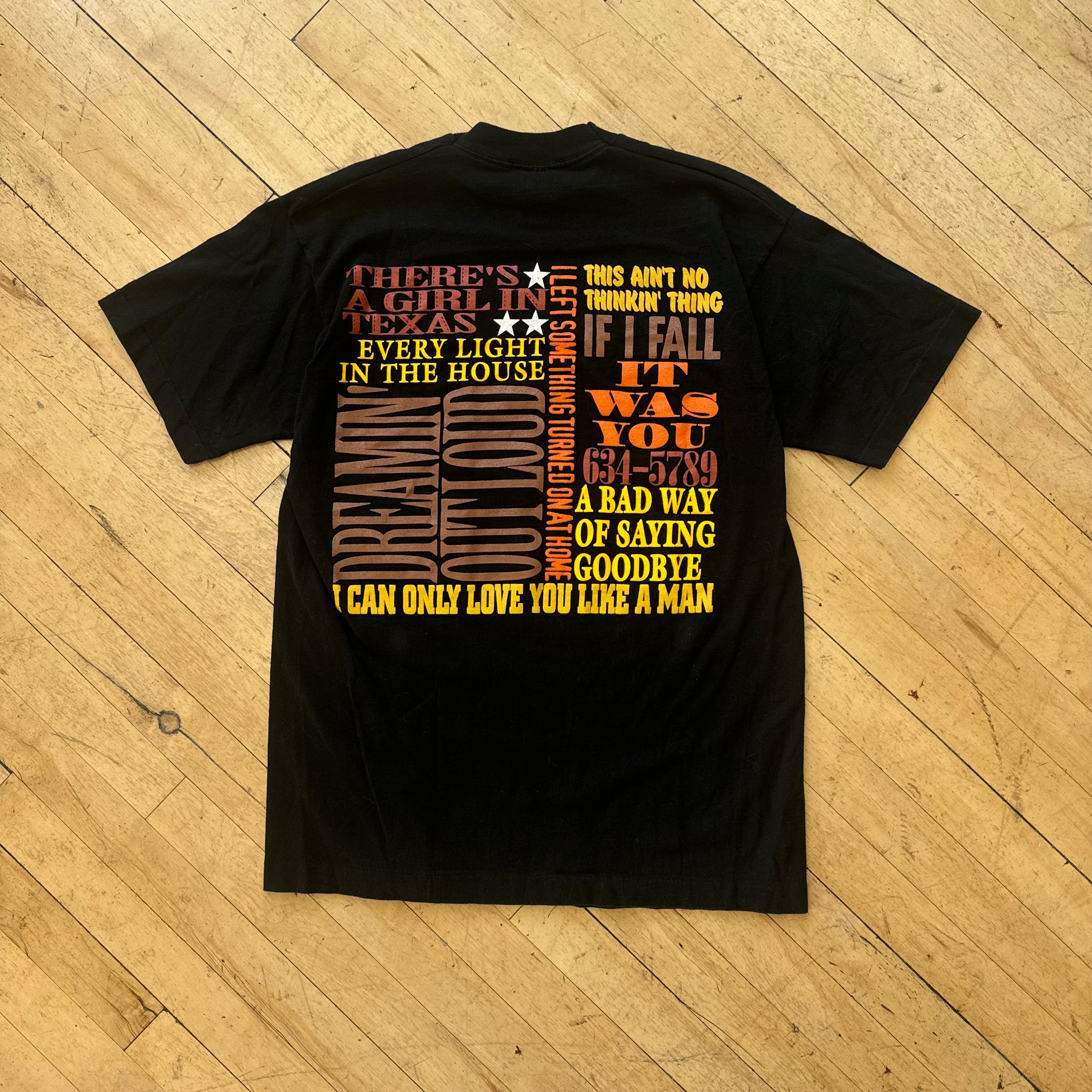 Vintage Trace Adkins Tour T-shirt Sz L