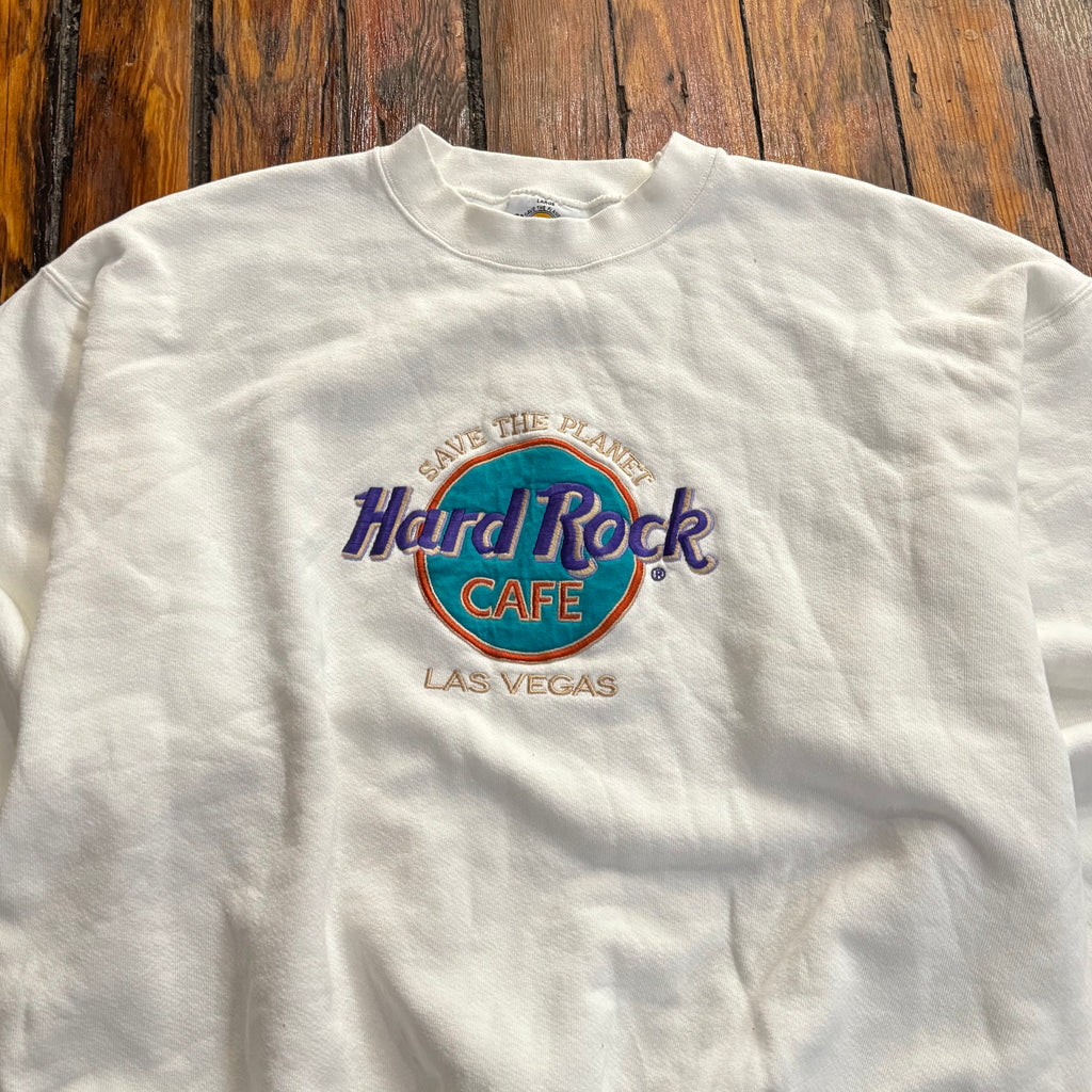 Vintage Hard Rock Cafe Las Vegas CrewNeck Sz L