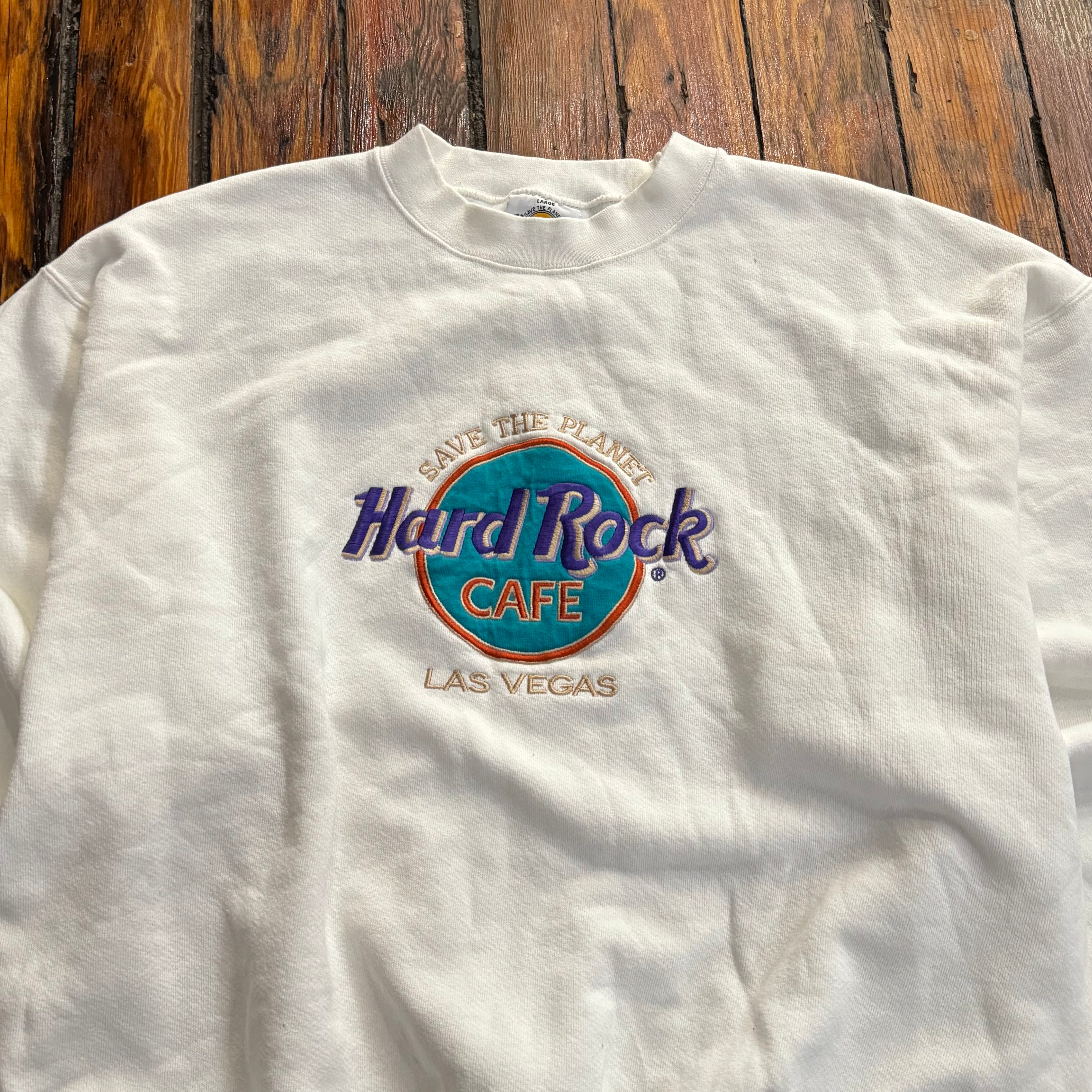 Vintage Hard Rock Cafe Las Vegas CrewNeck Sz L
