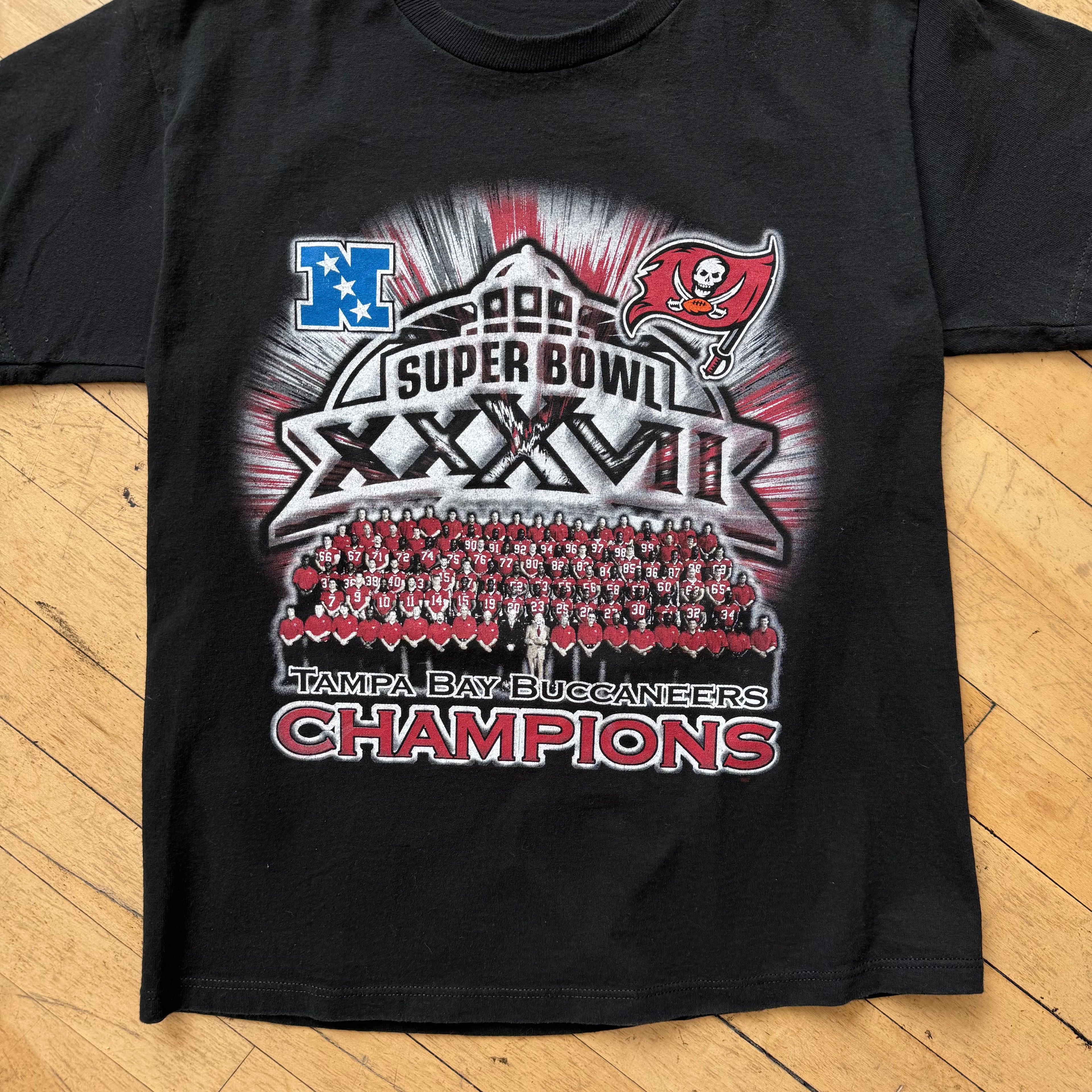 2000s Tampa Bay Buccaneers Champions T-shirt Sz XS
