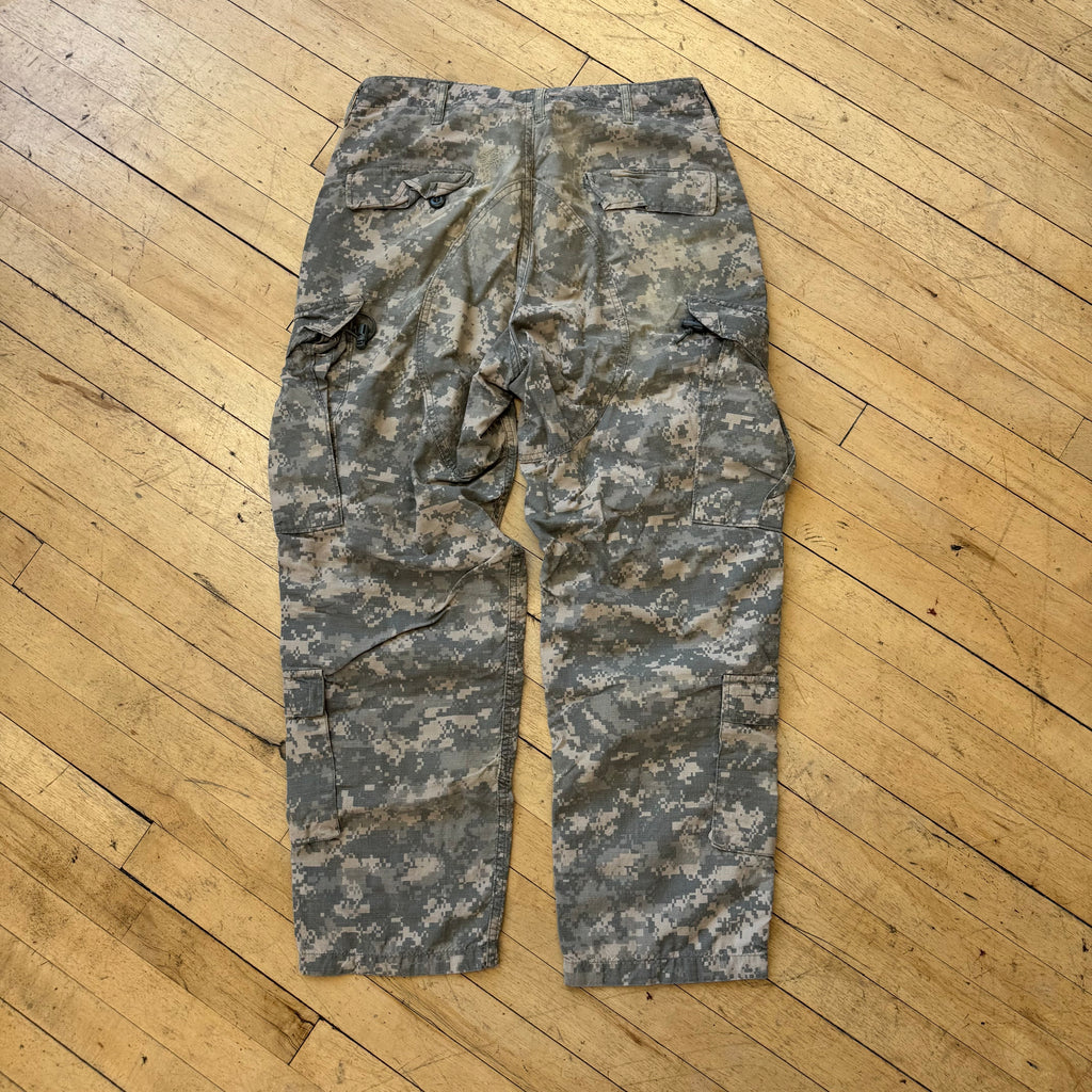 Vintage Military Camo Cargo Pants Sz 34x32