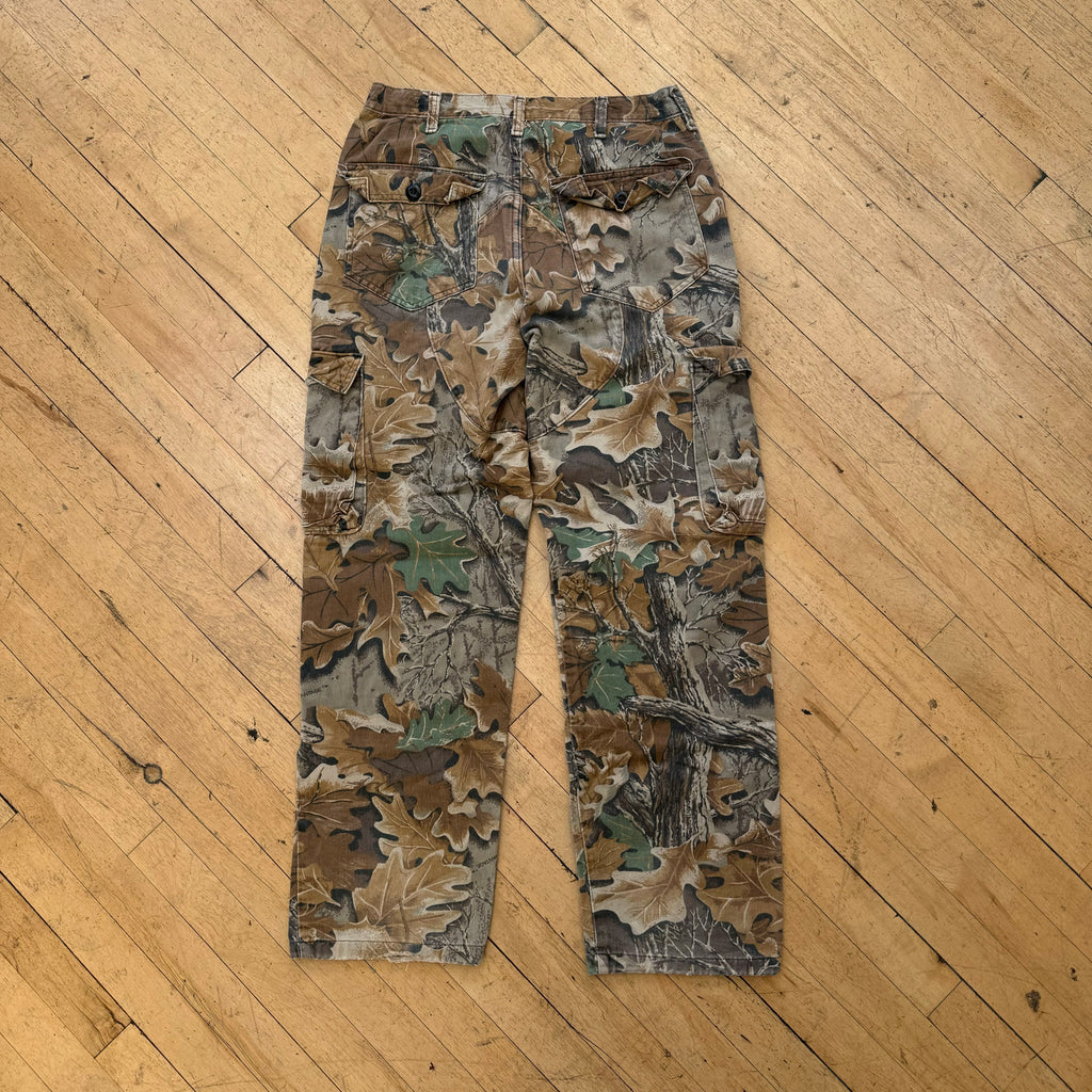 Vintage Camo Khaki Double Knee Pants Sz 34