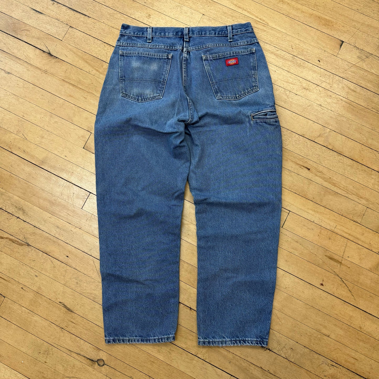 Vintage Dickies Dounle Knee Denim Jeans Sz 38x30