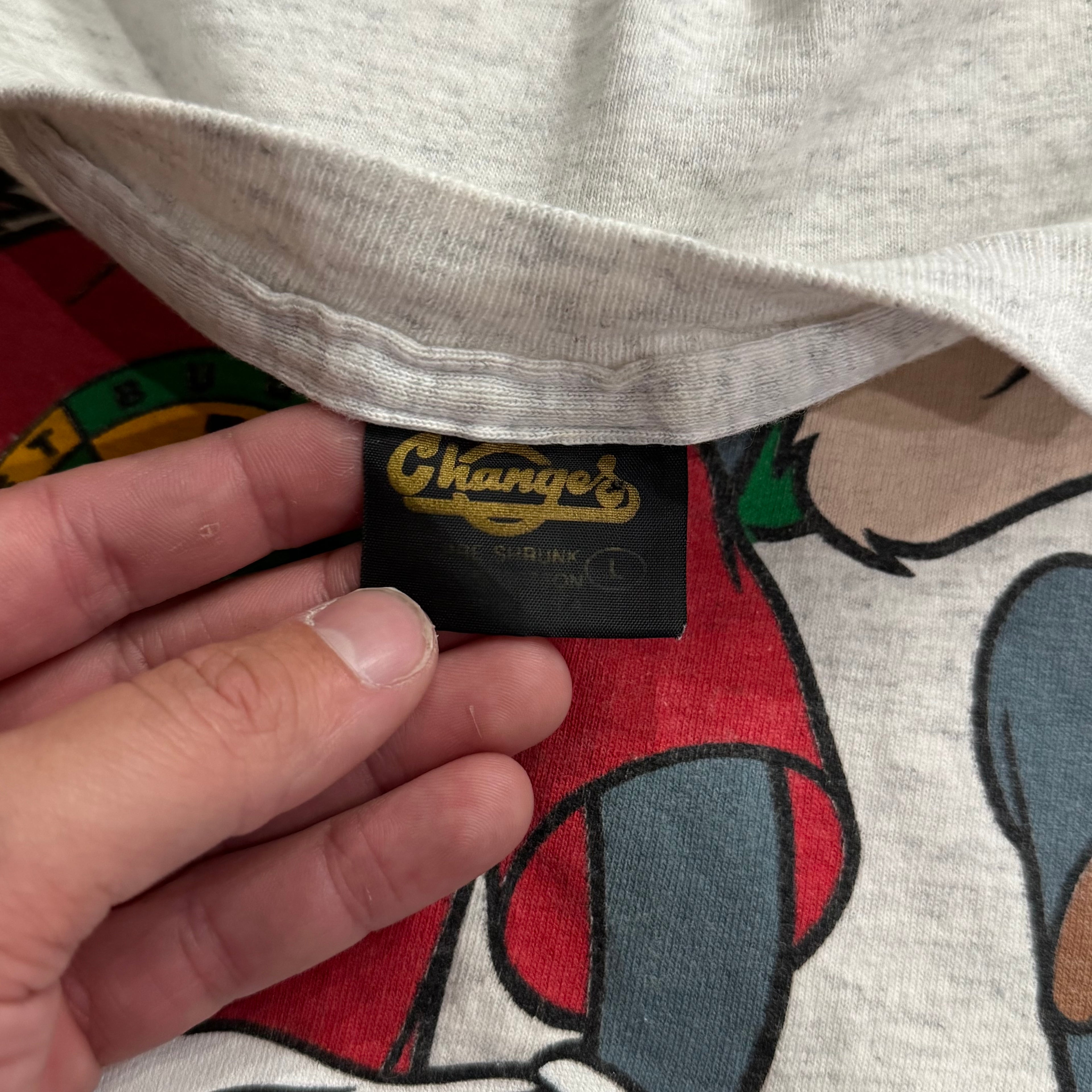 Vintage Looney Tunes Hip Hop Basketball T-shirt Sz L