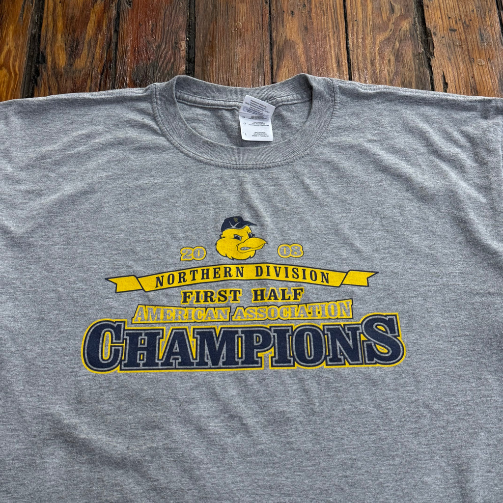 00s Sioux Falls Canaries T-shirt Sz L