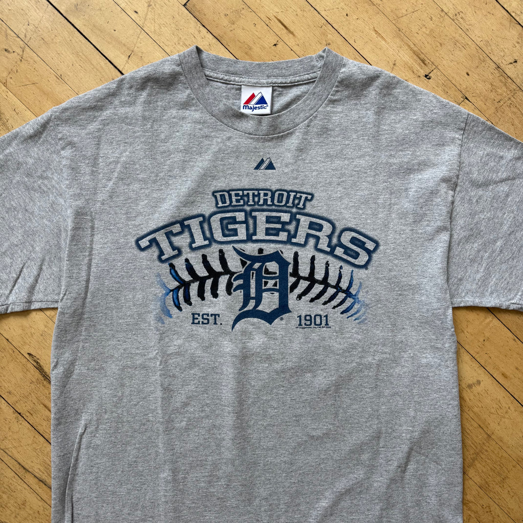 Y2K Detroit Tigers MLB T-shirt Sz L