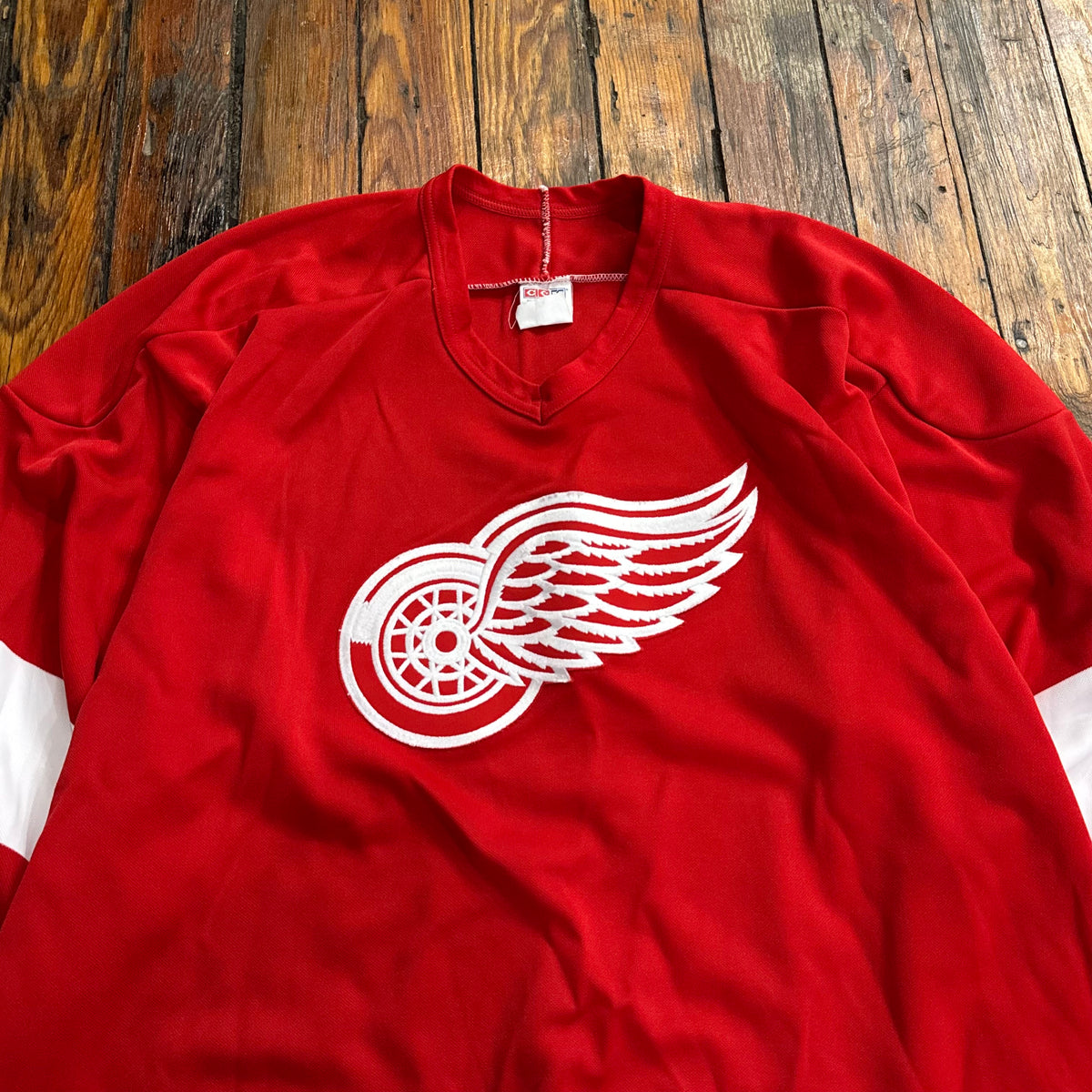 Vintage Detroit Red Wings Hockey Jersey Sz XL