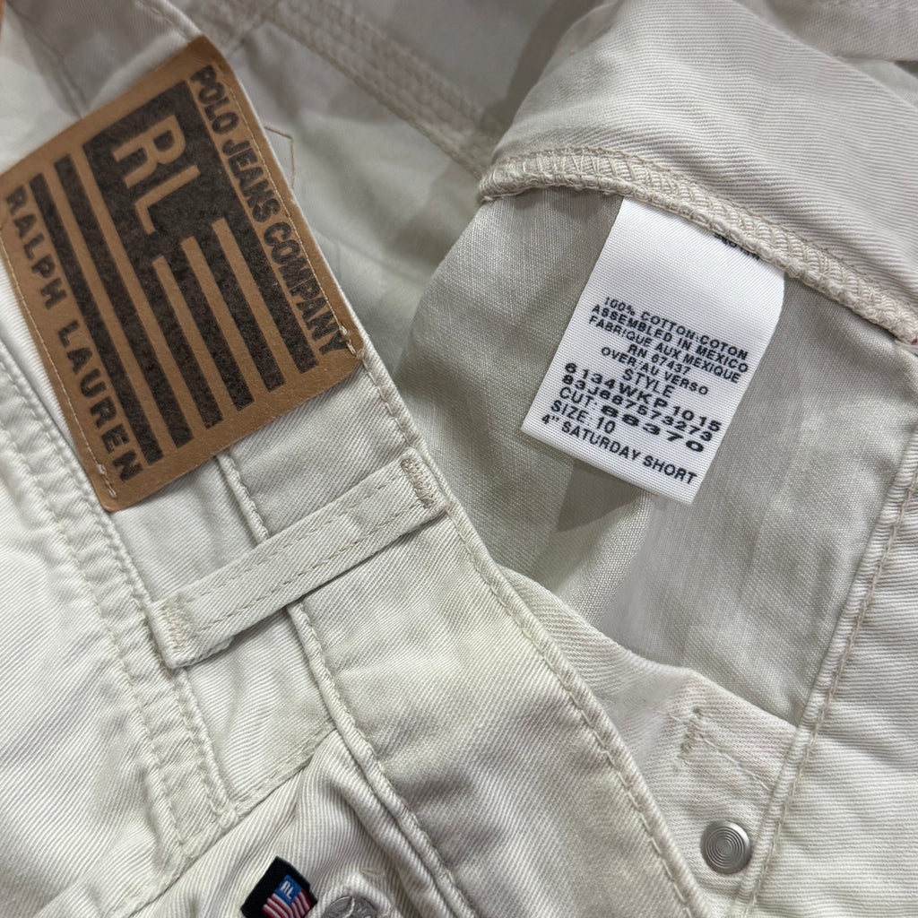 Vintage Polo Ralph Lauren Denim Jean Shorts Sz 10