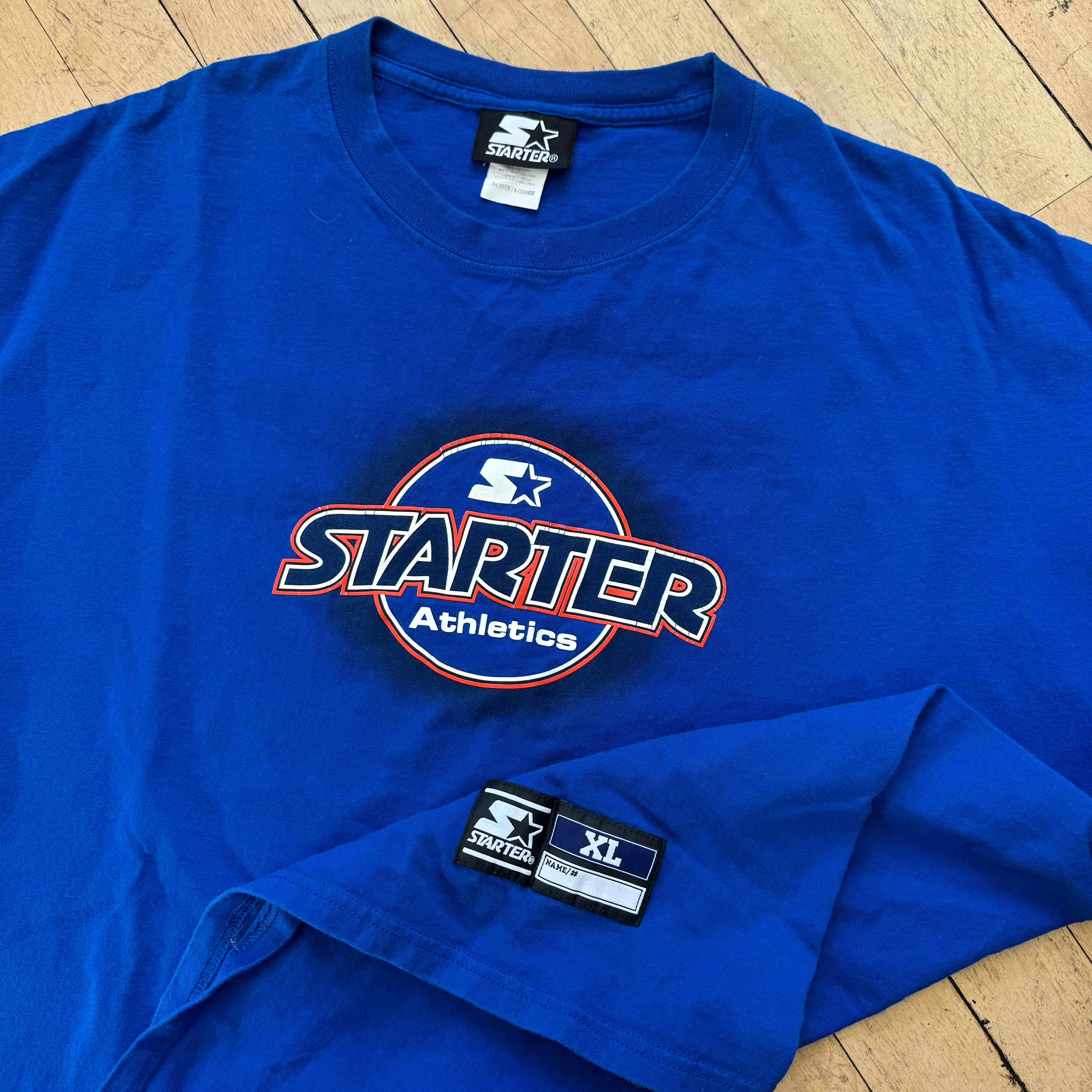 Vintage Starter Center Logo T-shirt Sz XL