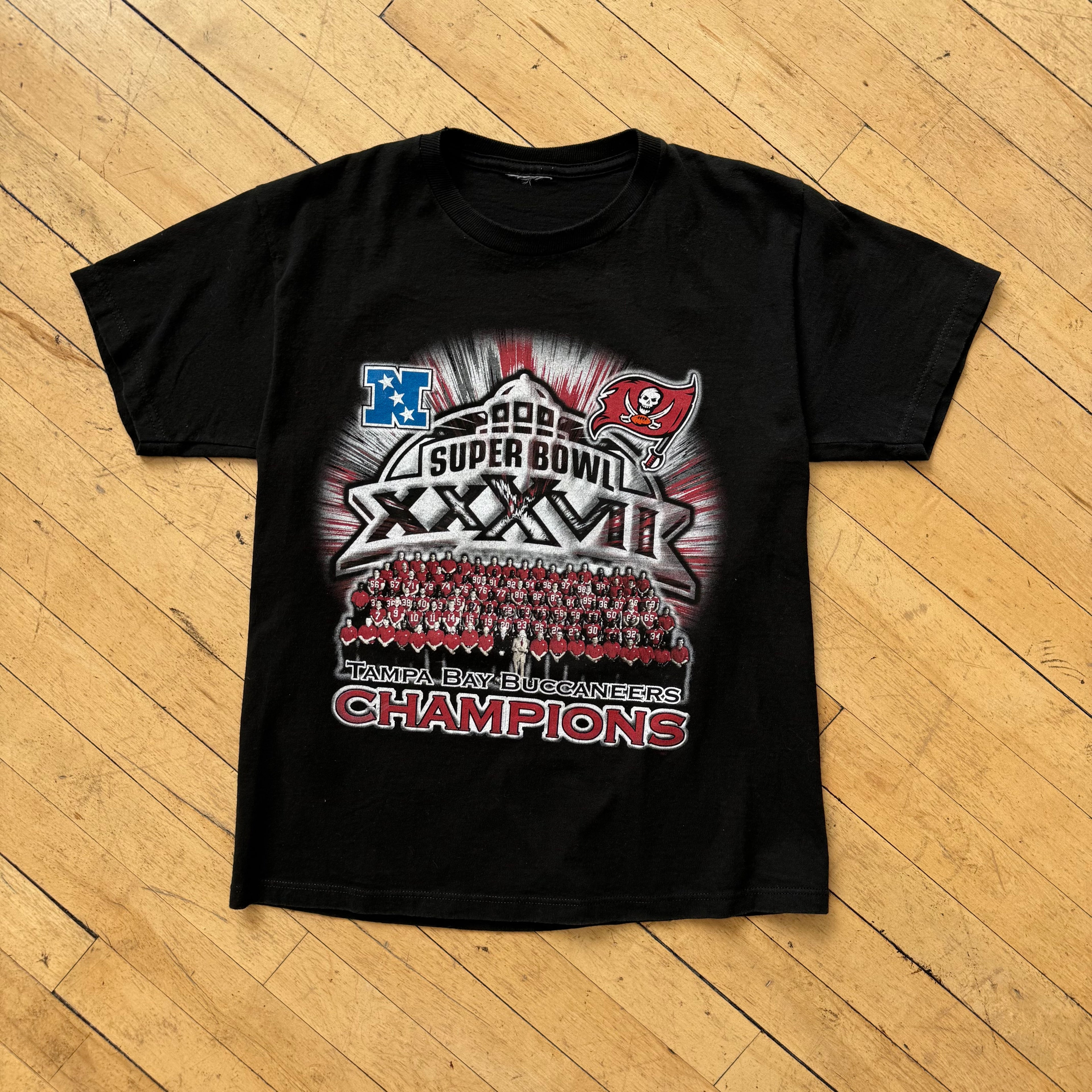 2000s Tampa Bay Buccaneers Champions T-shirt Sz XS
