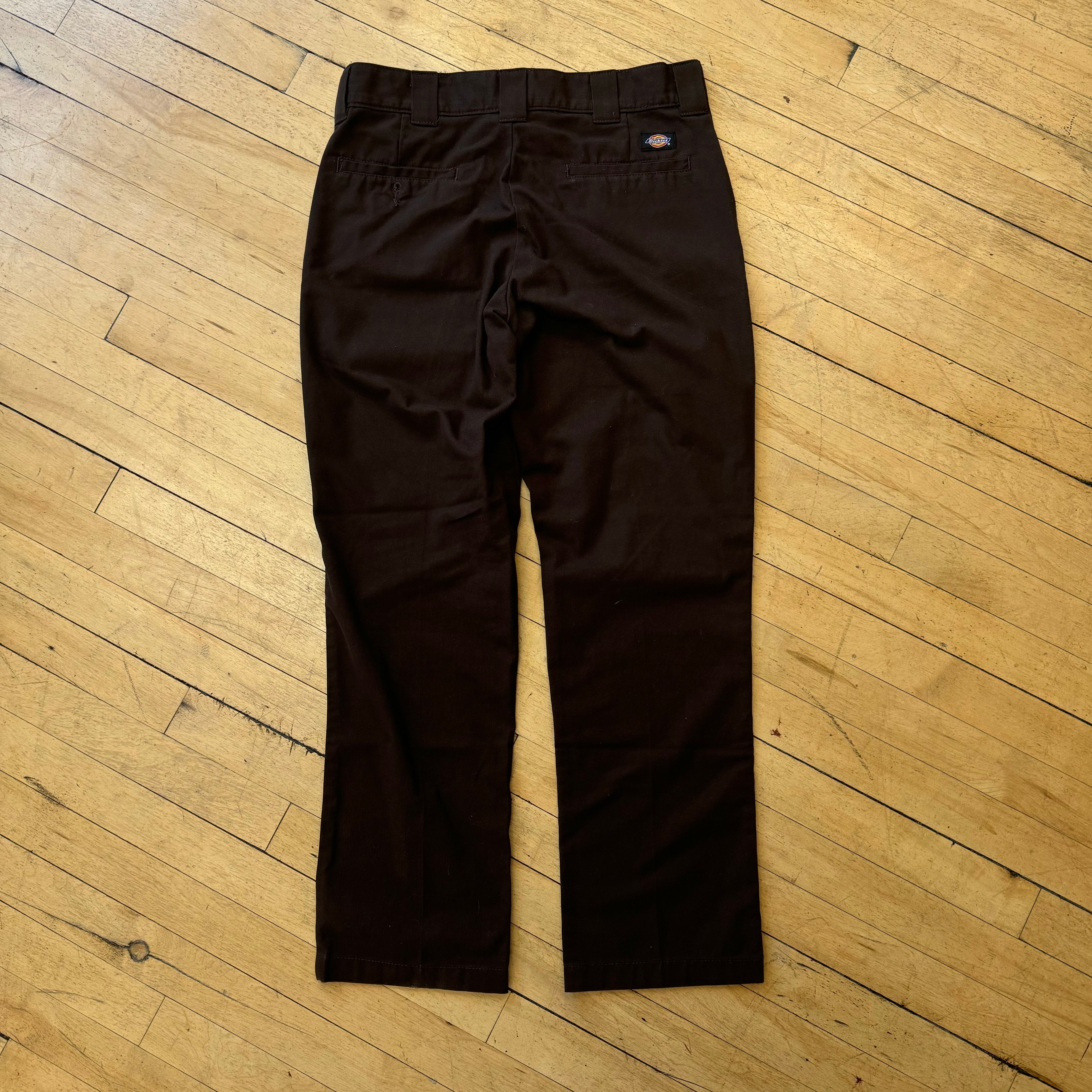 Vintage Dickies Brown Khaki Pants Sz 33x30