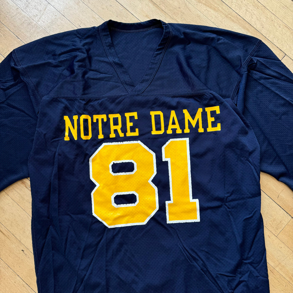 Vintage Champion Notre Dame football practice Jersey #81 Sz XL
