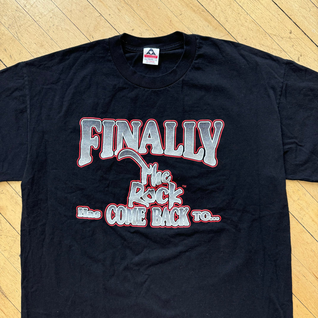 Vintage The Rock WWE St. Louis T-shirt Sz XL