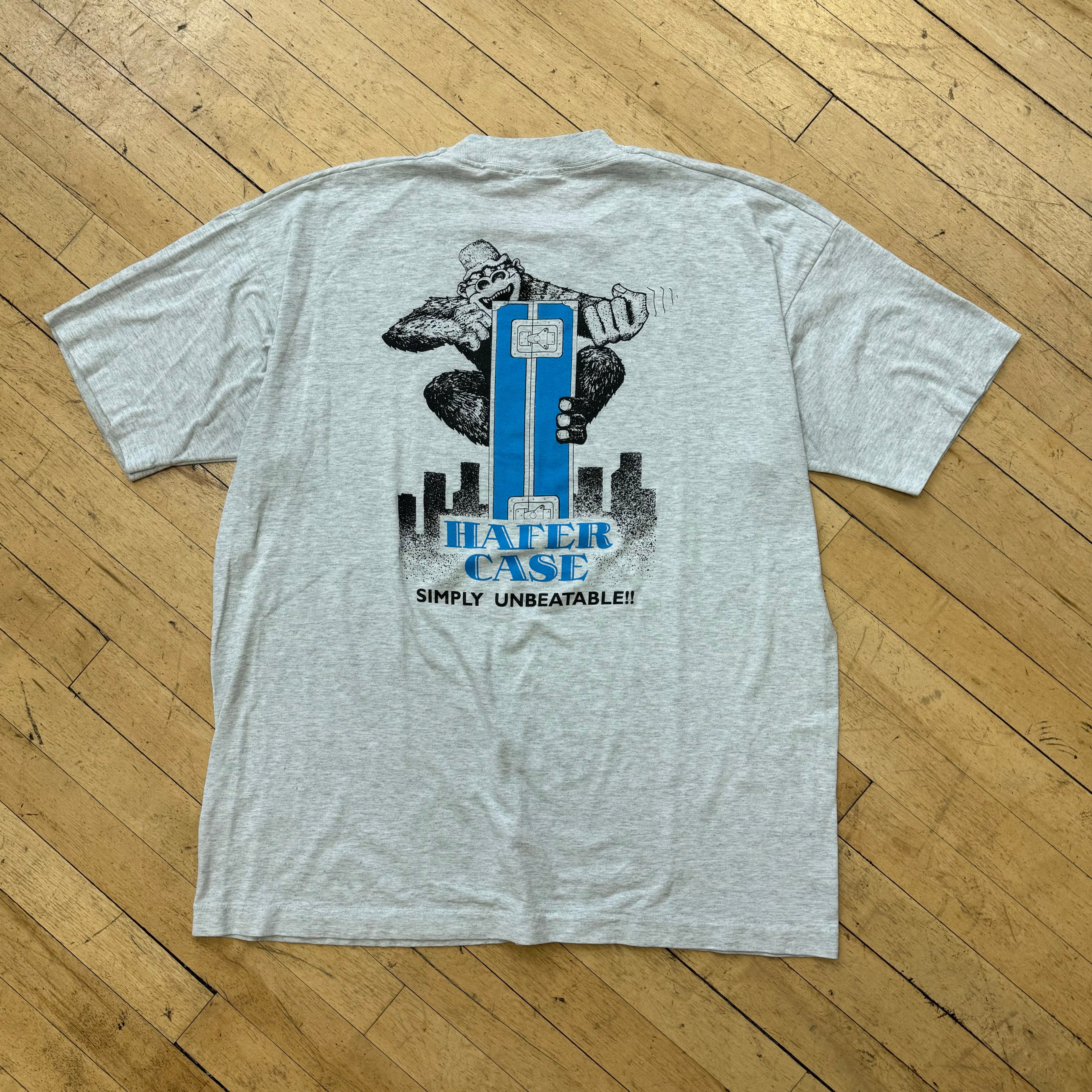 Vintage HAFER Case T-shirt Sz XL