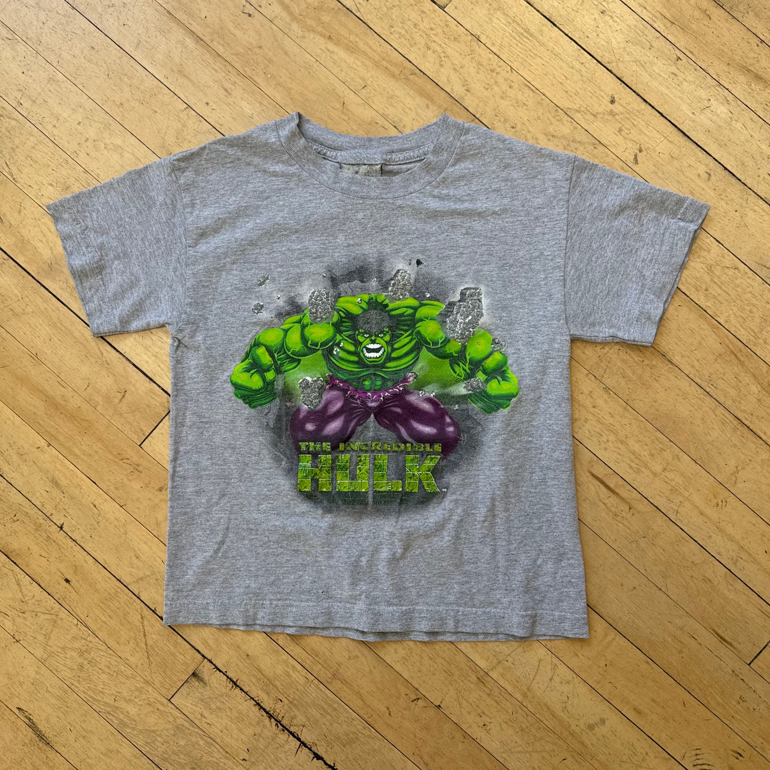 Vintage Hulk T-shirt Sz YTH S