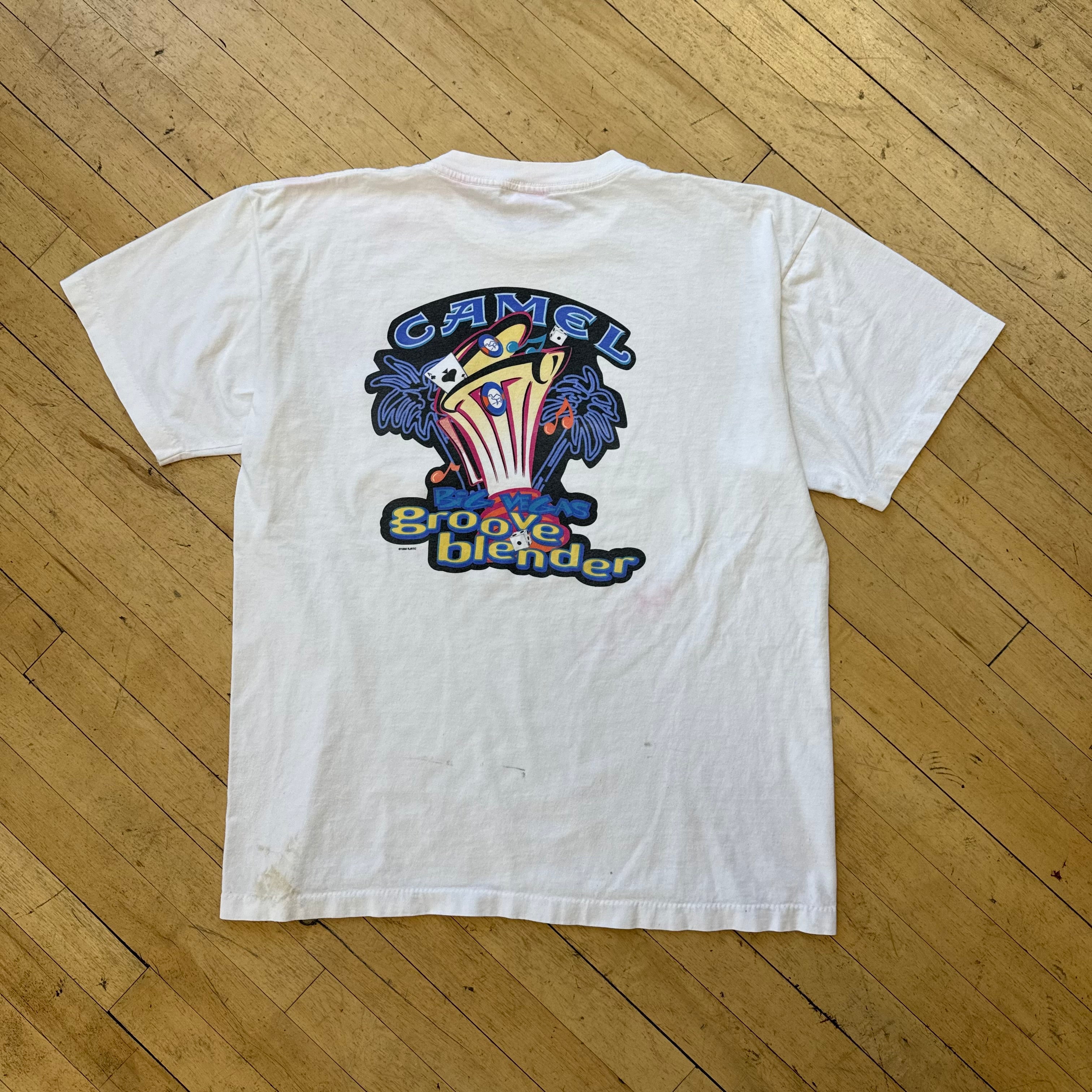 Vintage Camel Big Vegas T-shirt Sz XL