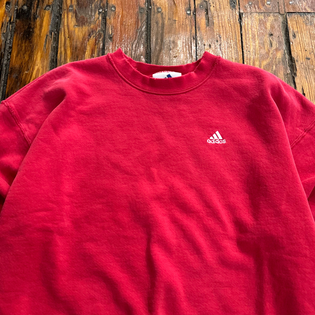 Vintage Adidas Simple Logo Crewneck Sz M