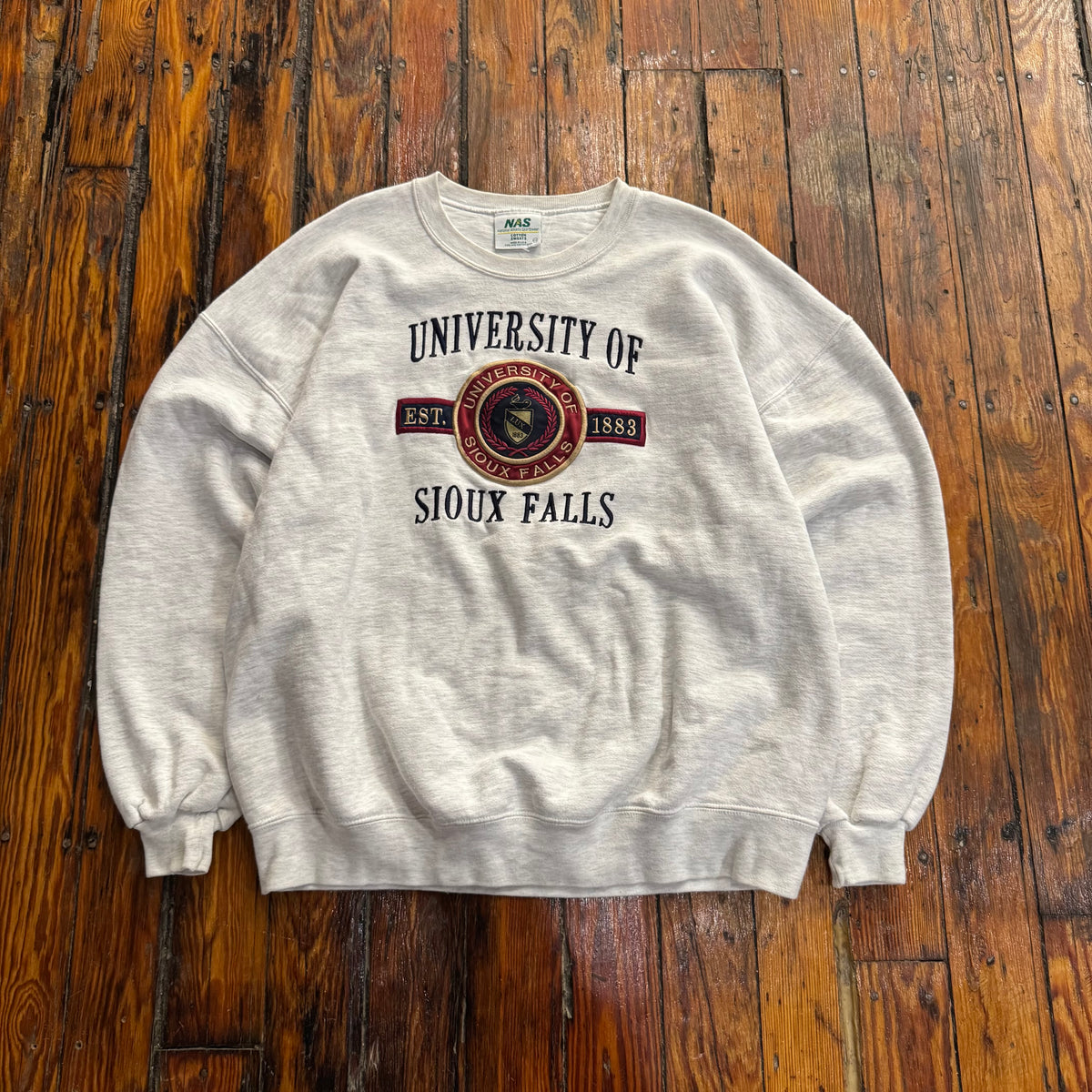 Vintage University of Sioux Falls CrewNeck Sz XXL