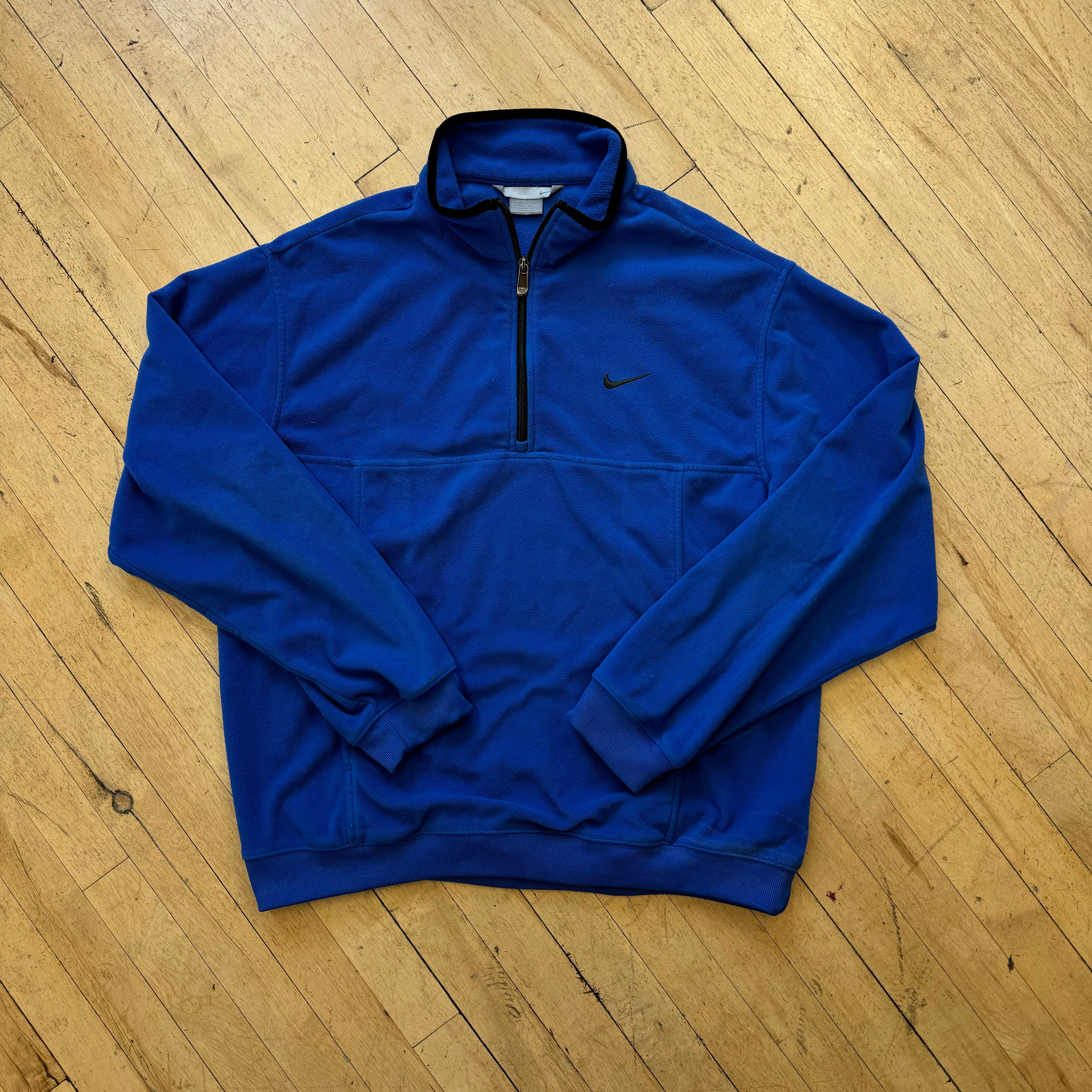 Vintage Nike Fleece Quarter Zip Jacket Sz XL