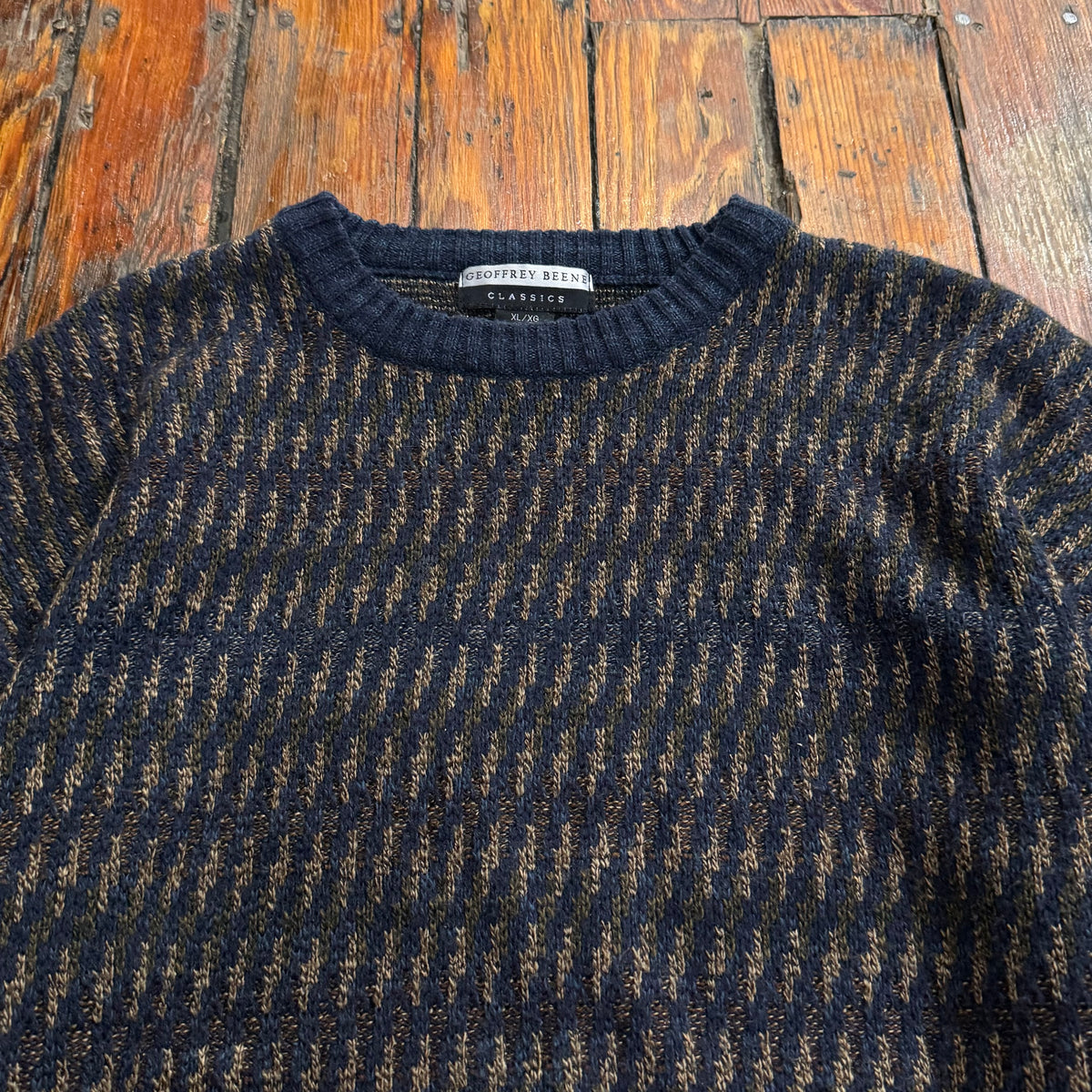 Vintage Geoffrey Beene Knit Sweater Sz XL