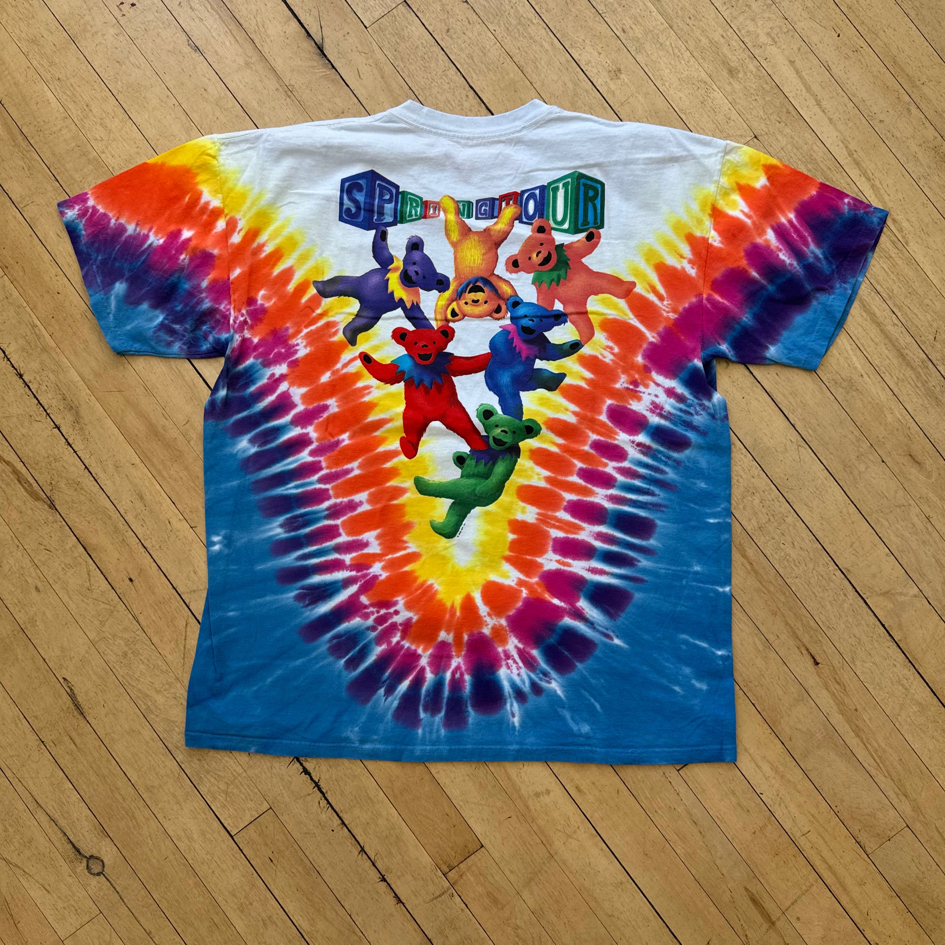 Y2K Grateful Dead Spring Tour T-shirt Sz XL