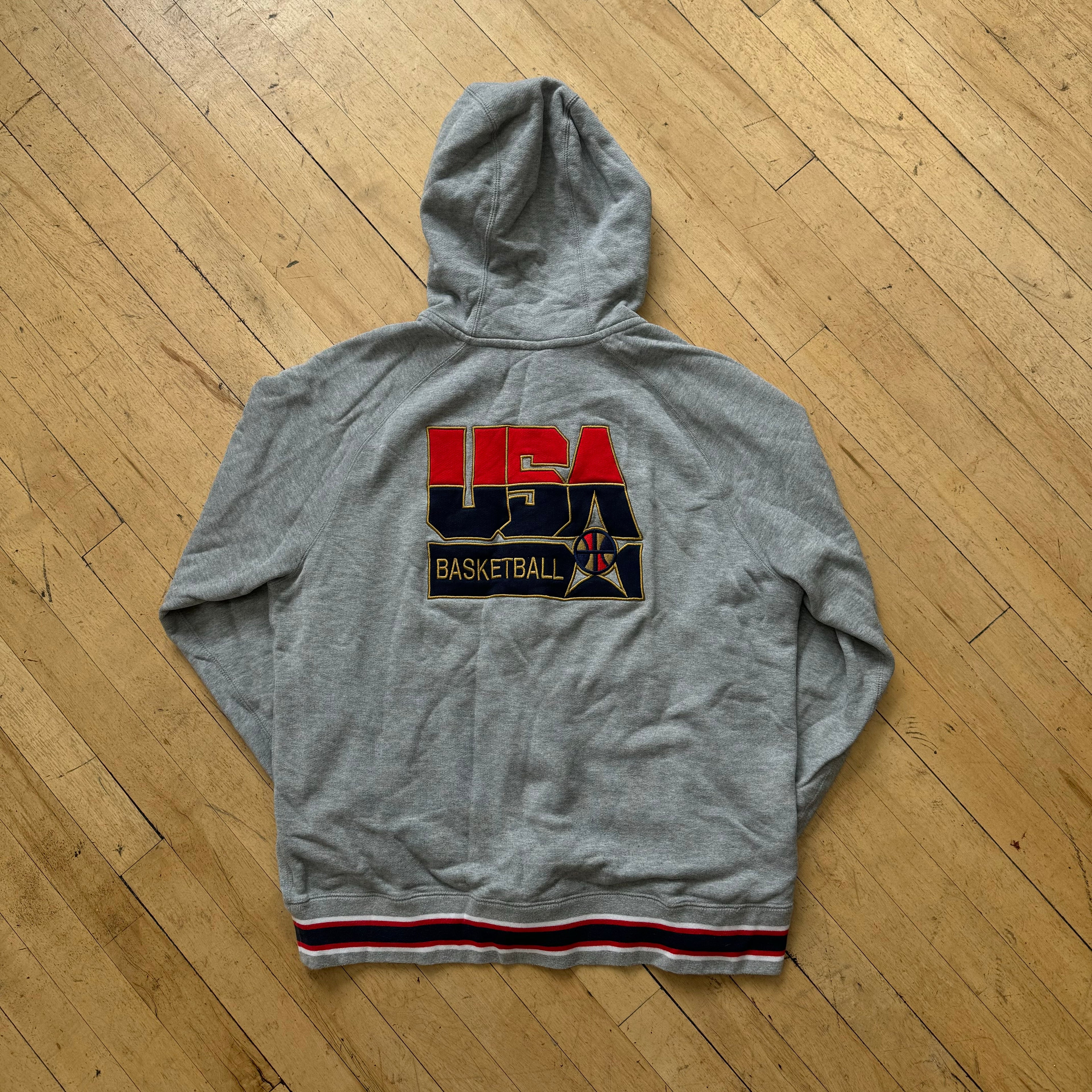 Modern Nike Air USA Basketball Zip-Up Jacket Sz L