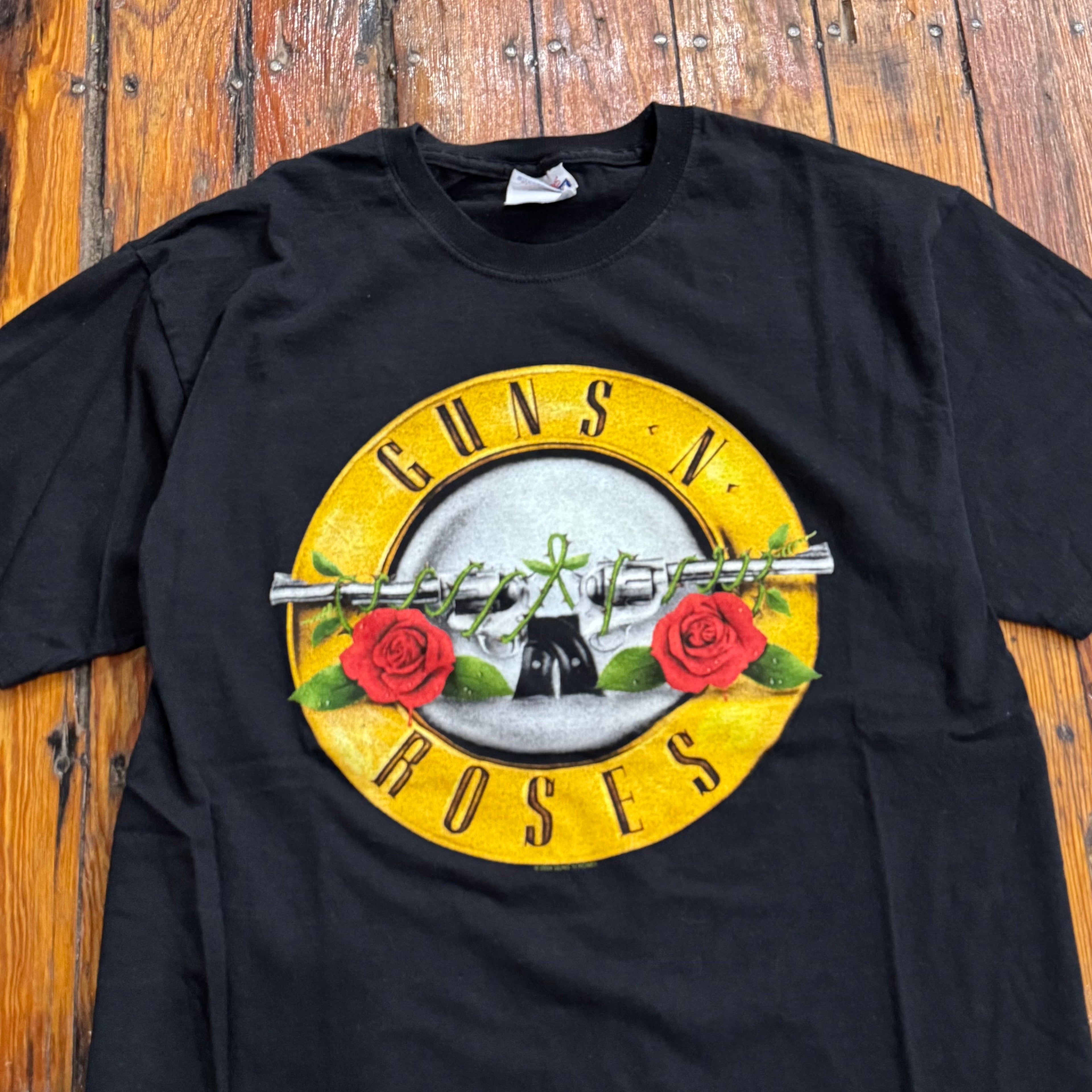 Y2K Guns & Roses T-shirt Sz M