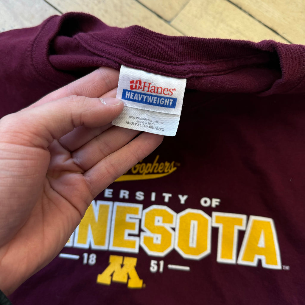 Vintage University of Minnesota Gopher’s T-shirt Sz L