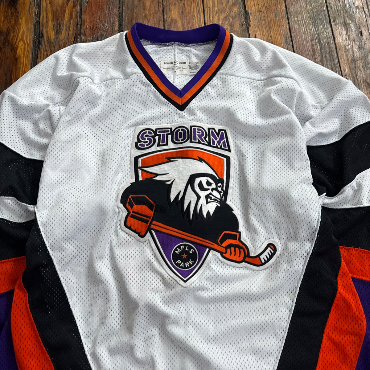 Vintage Storm Hockey Jersey Sz M