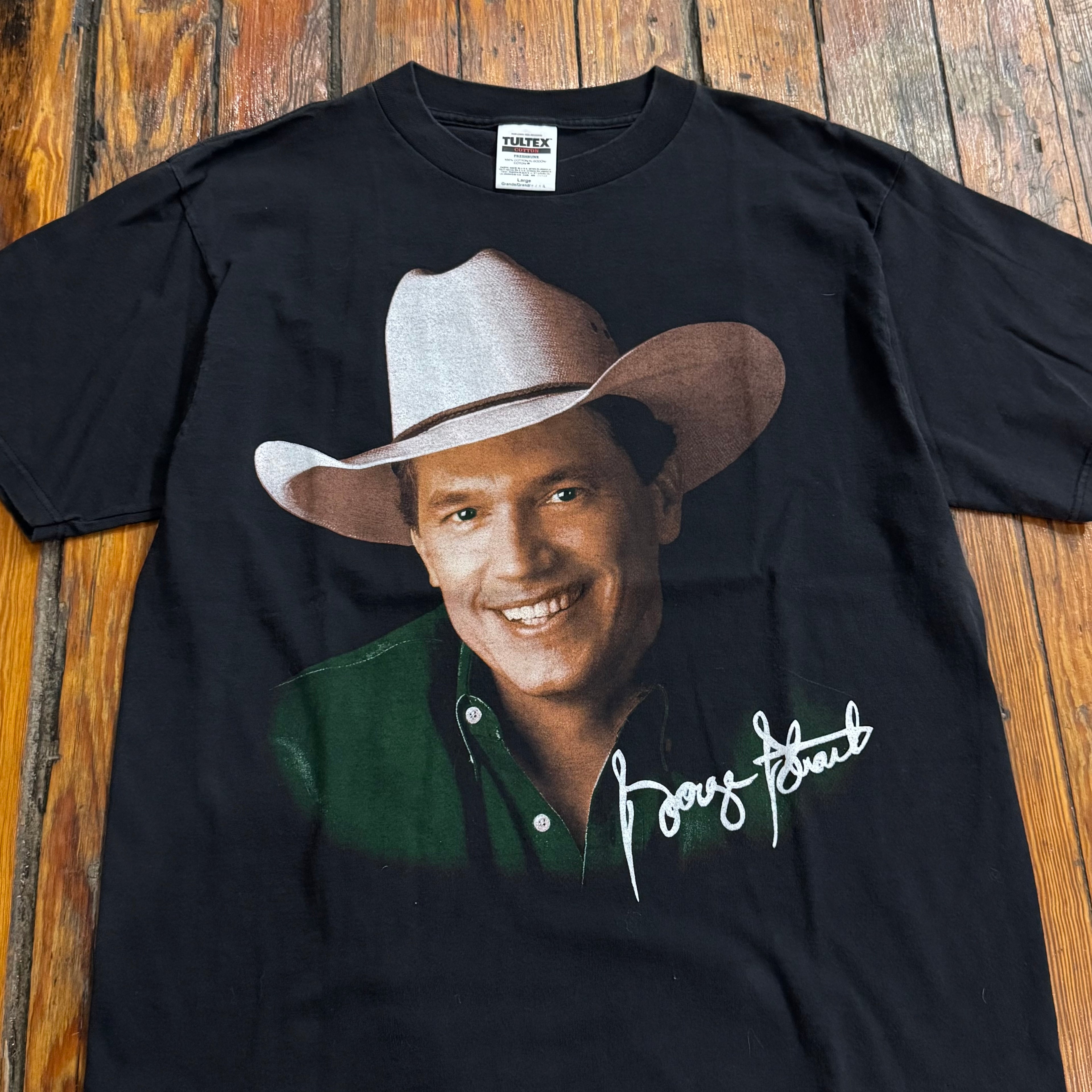 Vintage George Straight T-shirt Sz L