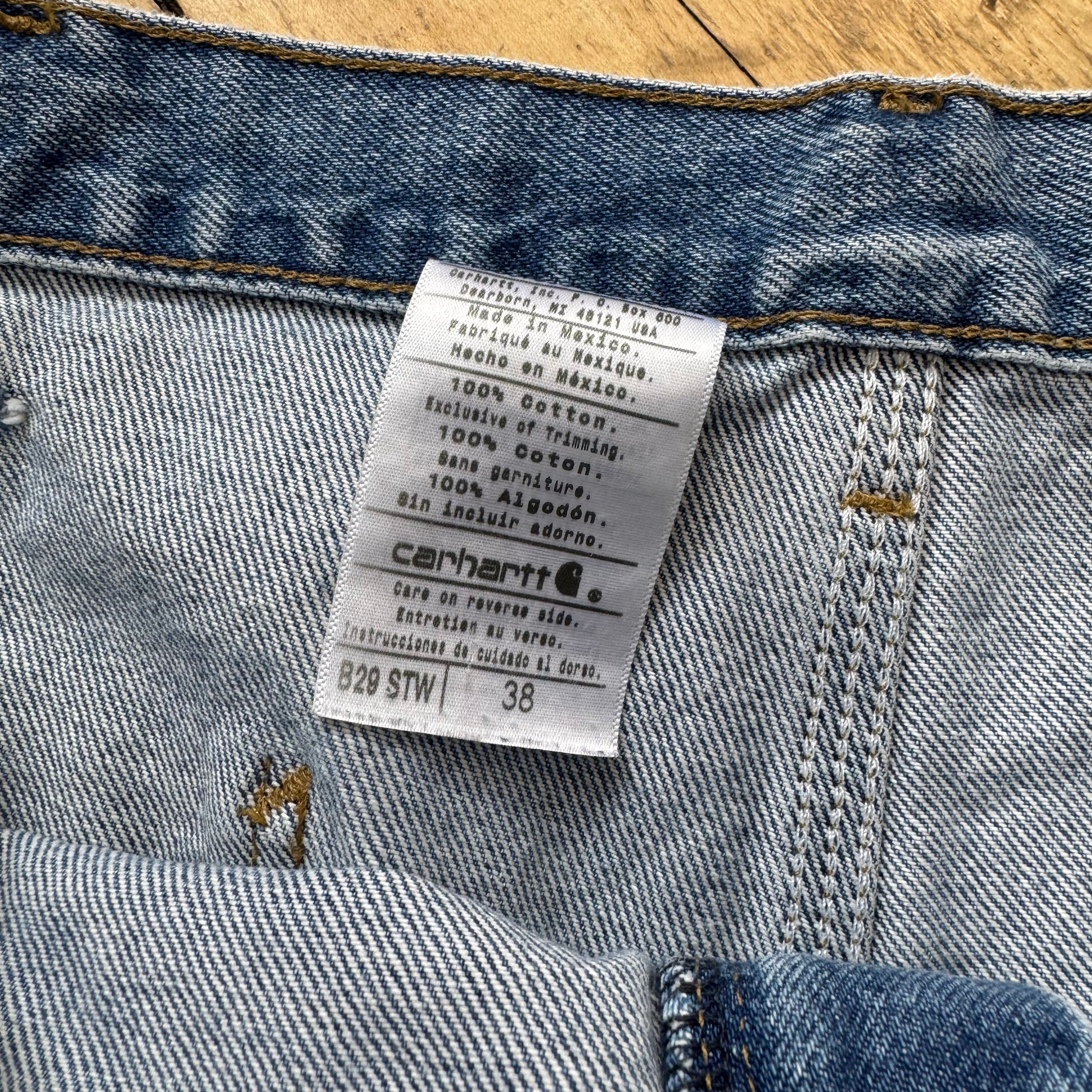 Vintage Carhartt Denim Jeans Sz 38