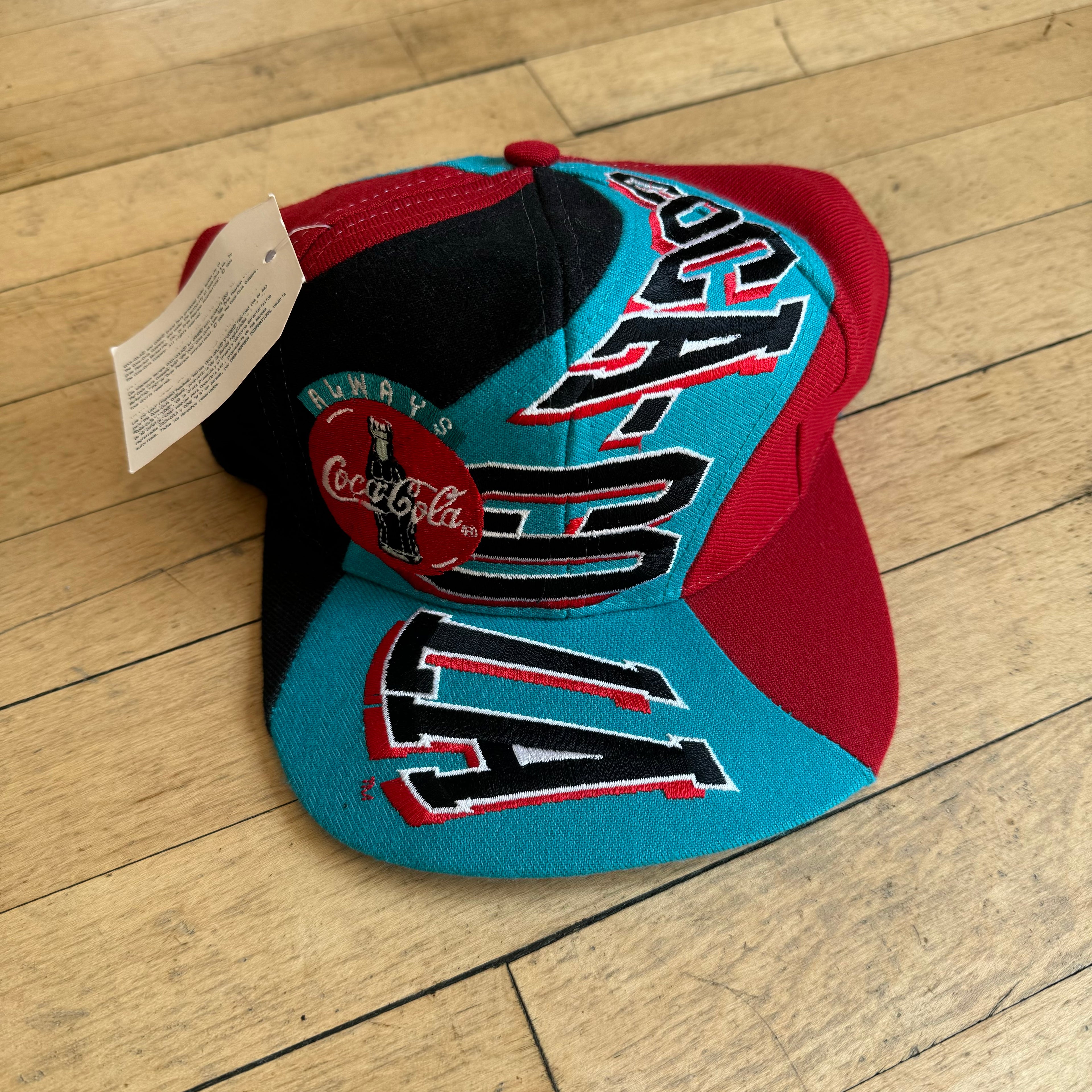 Vintage Coca Cola Drew Pearson SnapBack Hat
