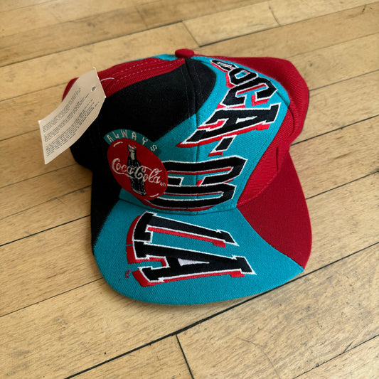 Vintage Coca Cola Drew Pearson SnapBack Hat