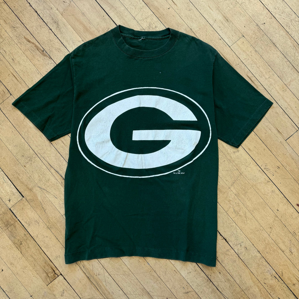 Vintage Green Bay Packers Big logo T-shirt Sz XL
