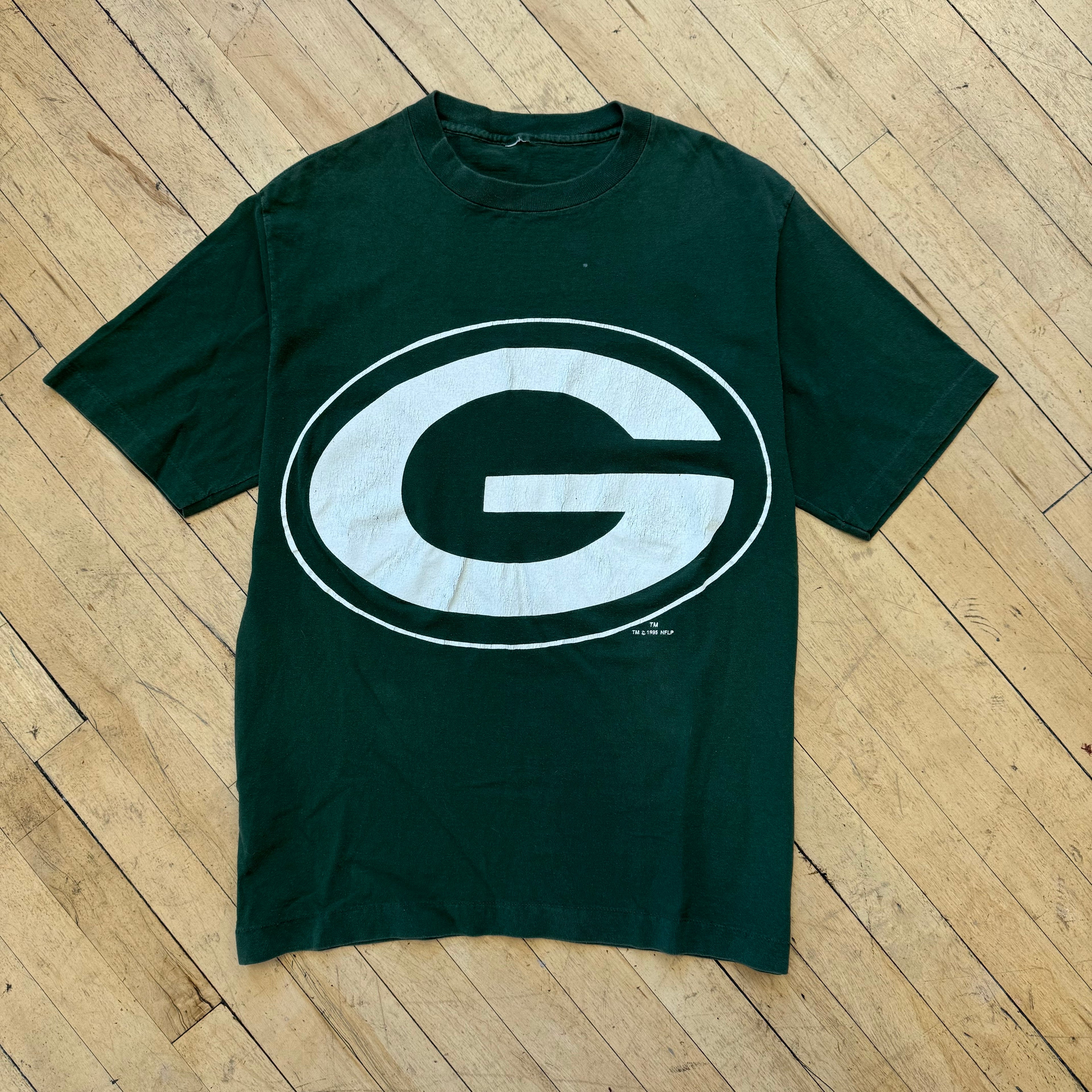 Vintage Green Bay Packers Big logo T-shirt Sz XL