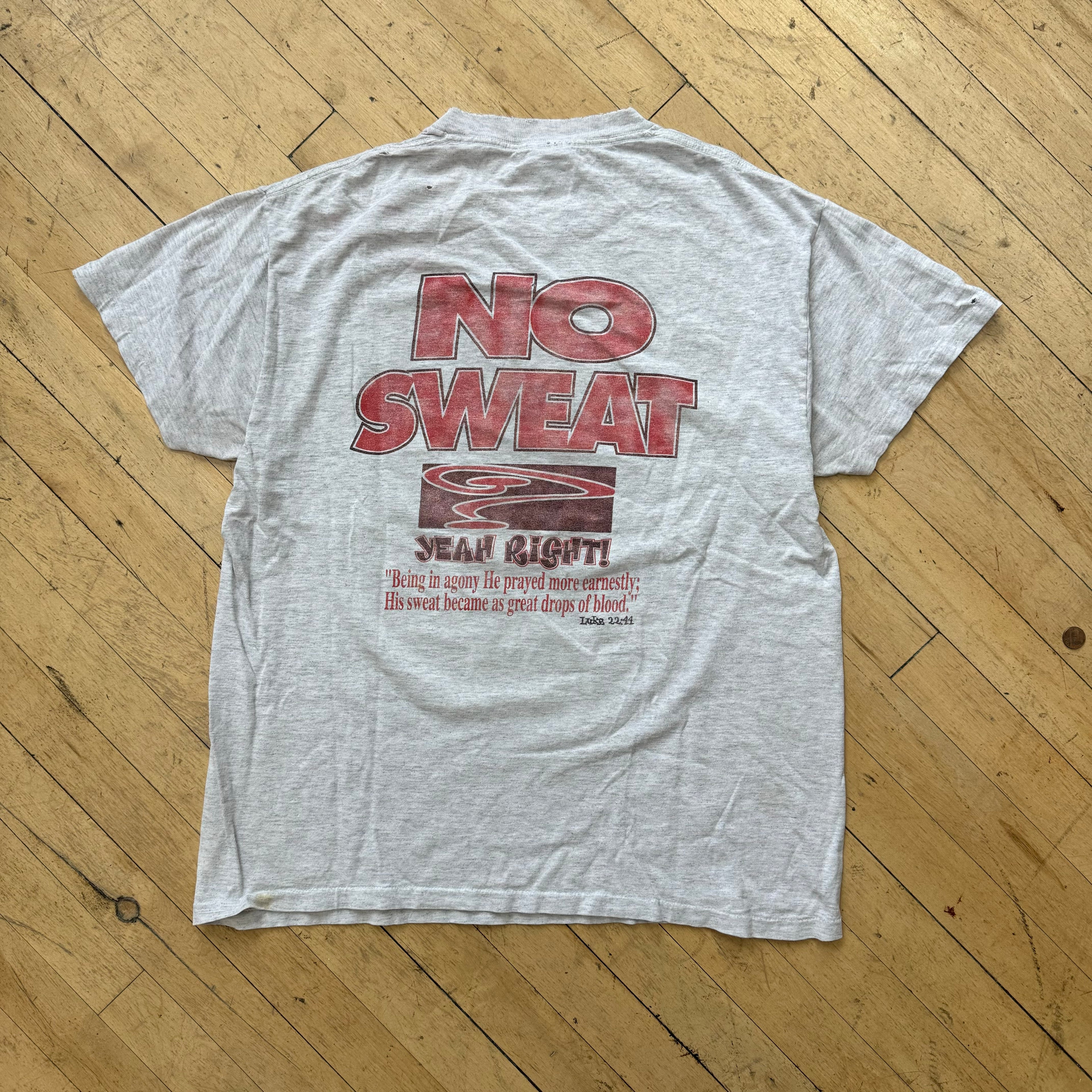 Vintage Lords Gym No sweat T-shirt Sz L
