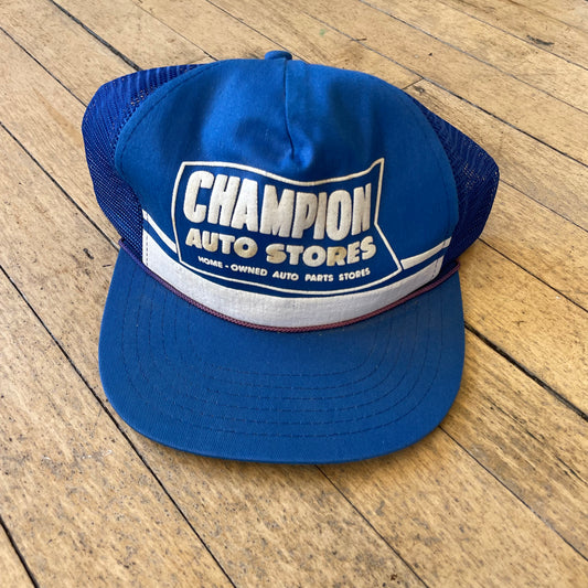 90’s Champion Auto Store Snapback Hat