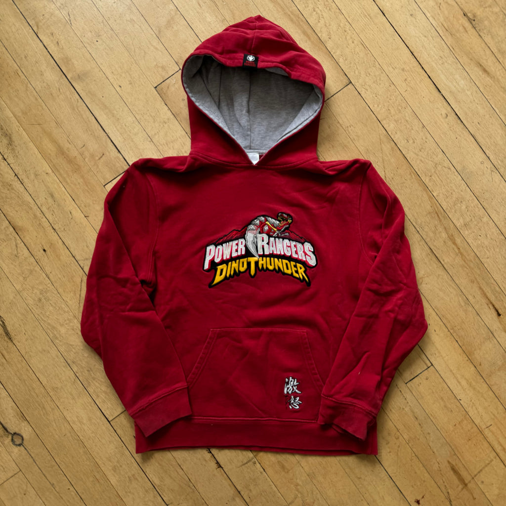 Vintage Power Rangers Disney Hoodie Sz YTH M