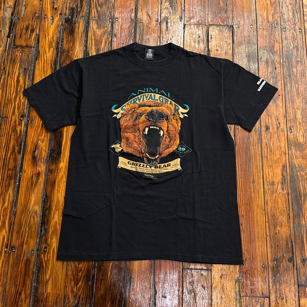 Vintage Grizzly Bear T-shirt Sz L