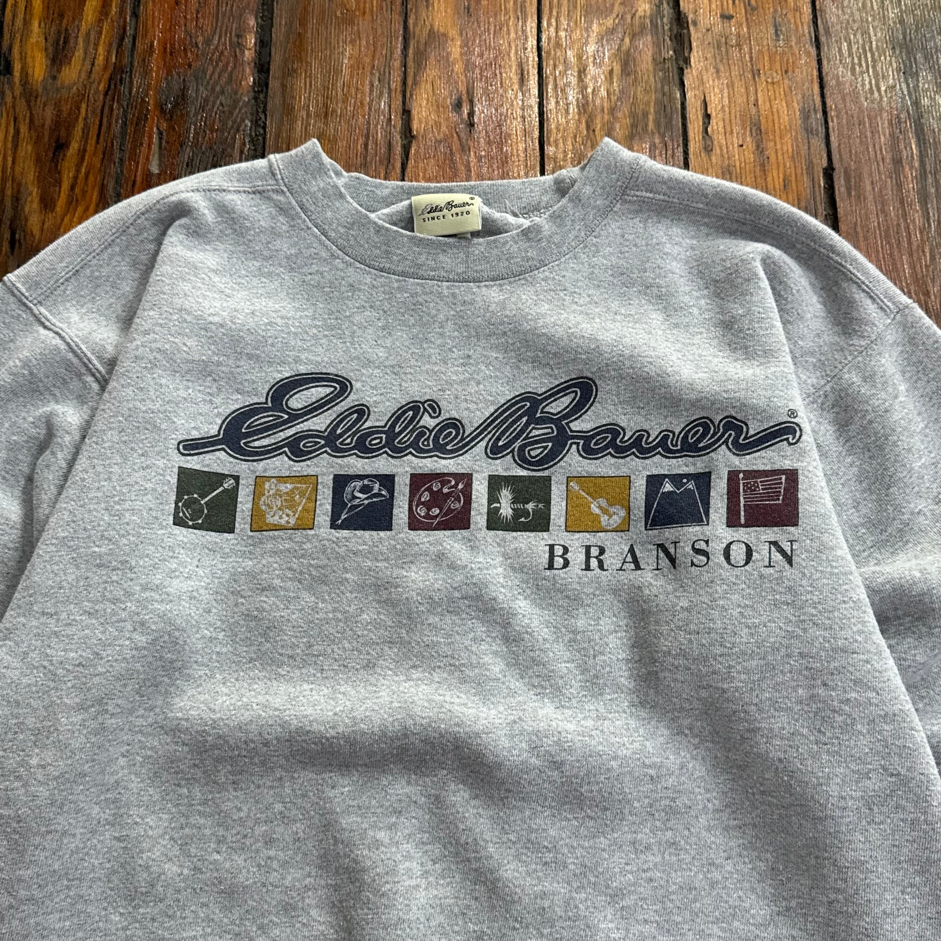Vintage Eddie Bauer Branson Crewneck Sz L