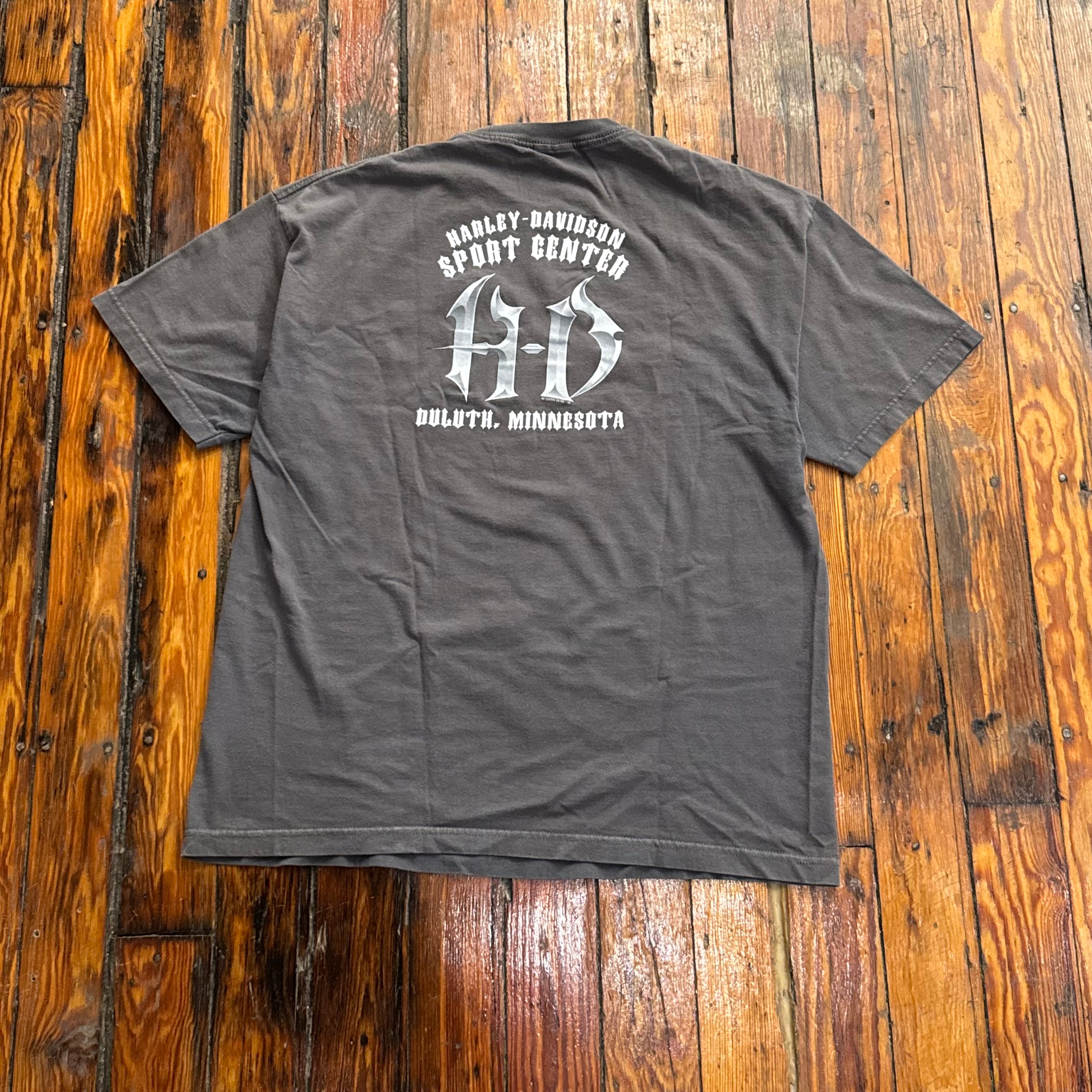 Vintage Harley Davidson Faded Logo T-shirt Sz XL