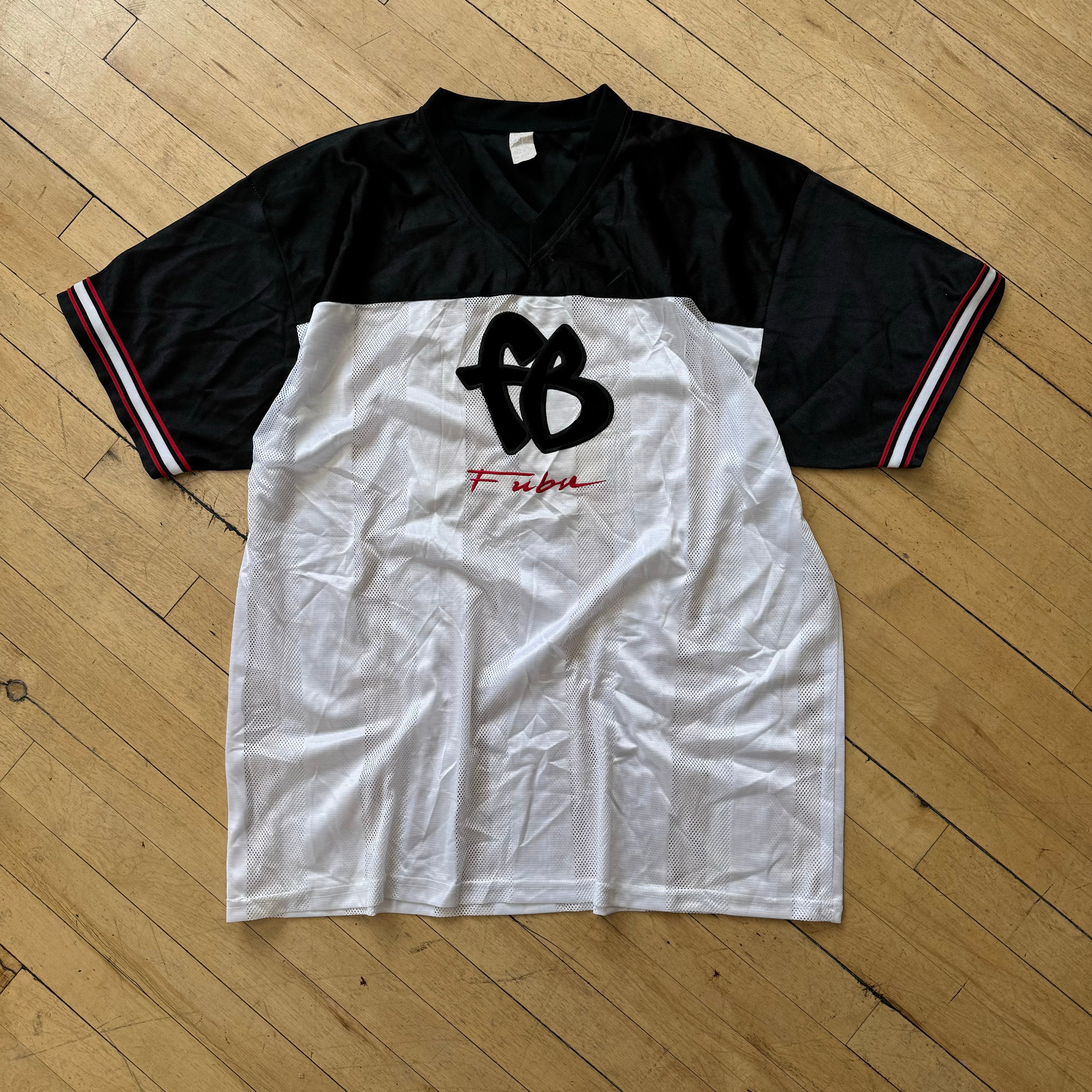 Vintage Bootleg Fubu Logo Jersey Sz XL