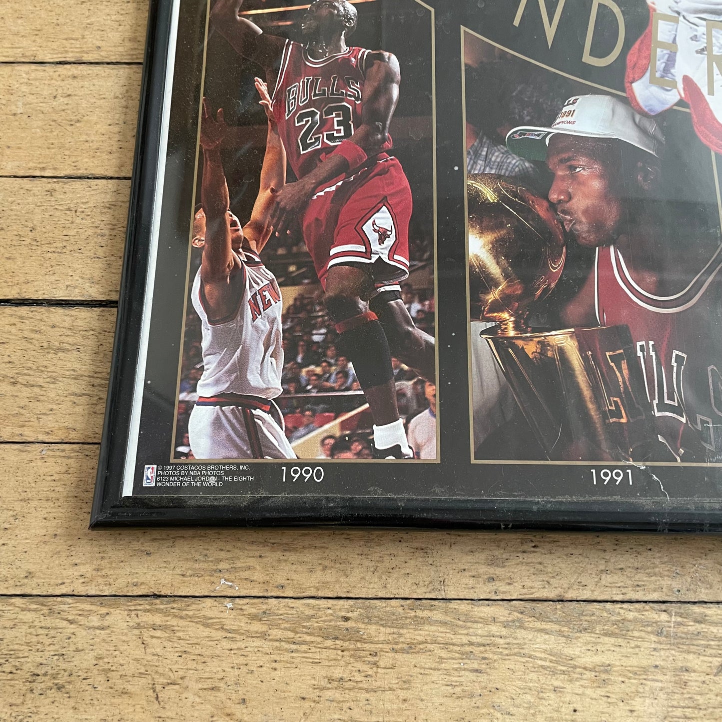 90s The Eighth Wonder Of the World Michael Jordan Poster (Poster Only)