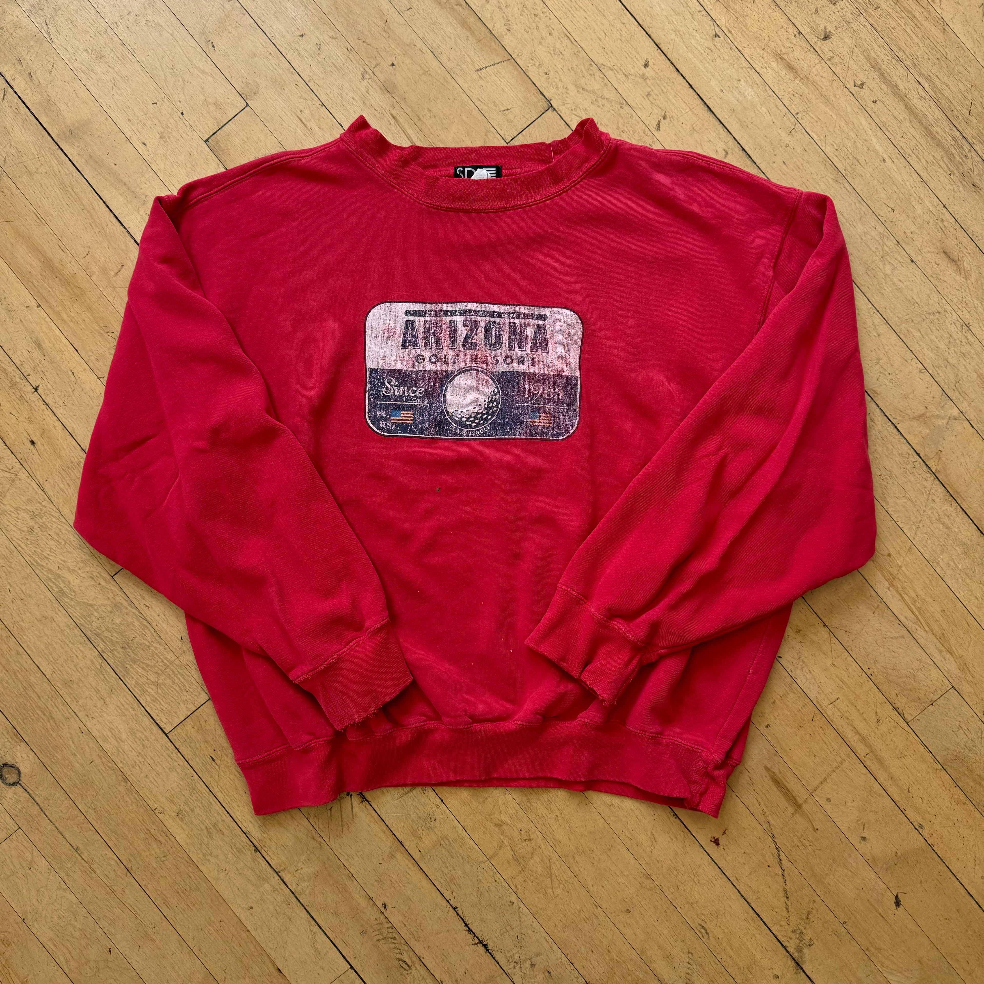 Vintage Arizona Golf Resort CrewNeck Sz L