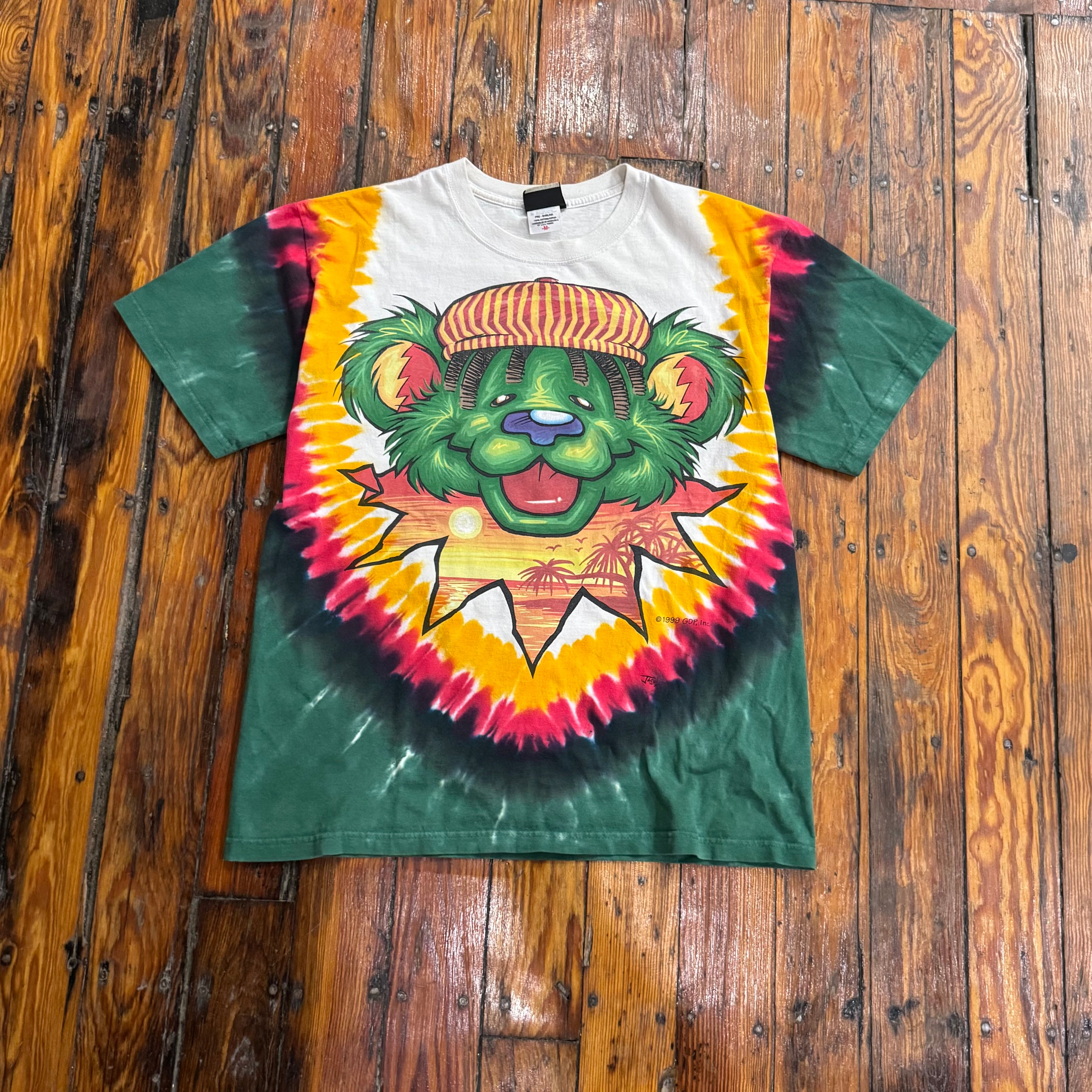 Vintage Grateful Dead Dancing Bear T-shirt Sz M